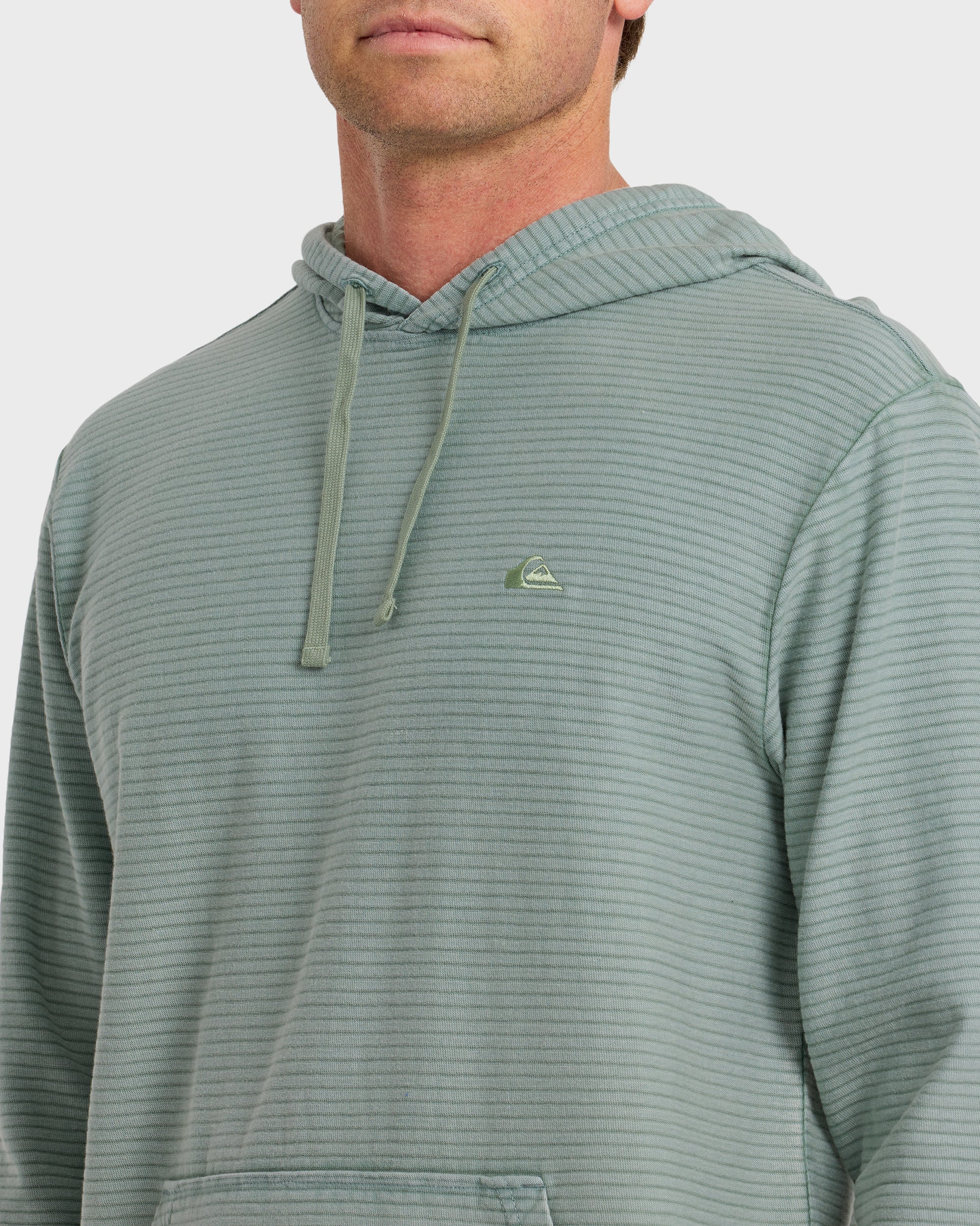 Alamitos Jacquard Stripe Pullover Hoodie - Lily Pad 5 Alamitos Jacquard Stripe Pullover Hoodie - Lily Pad