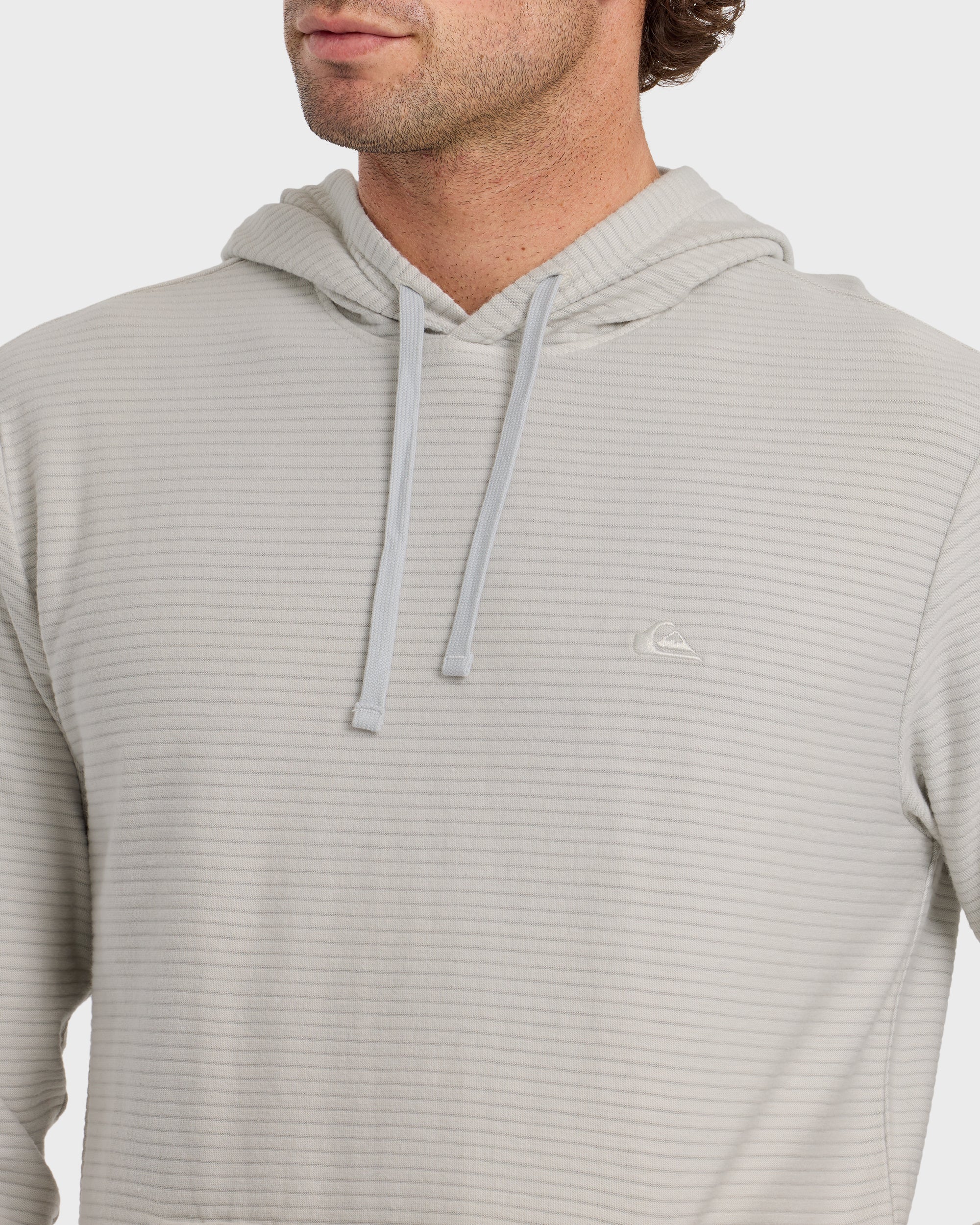 Alamitos Jacquard Stripe Pullover Hoodie - Micro Chip 5 Alamitos Jacquard Stripe Pullover Hoodie - Micro Chip