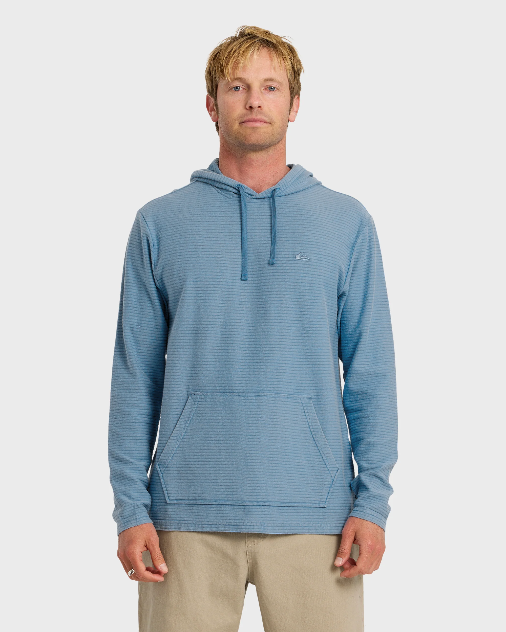 Alamitos Jacquard Stripe Pullover Hoodie - Riviera