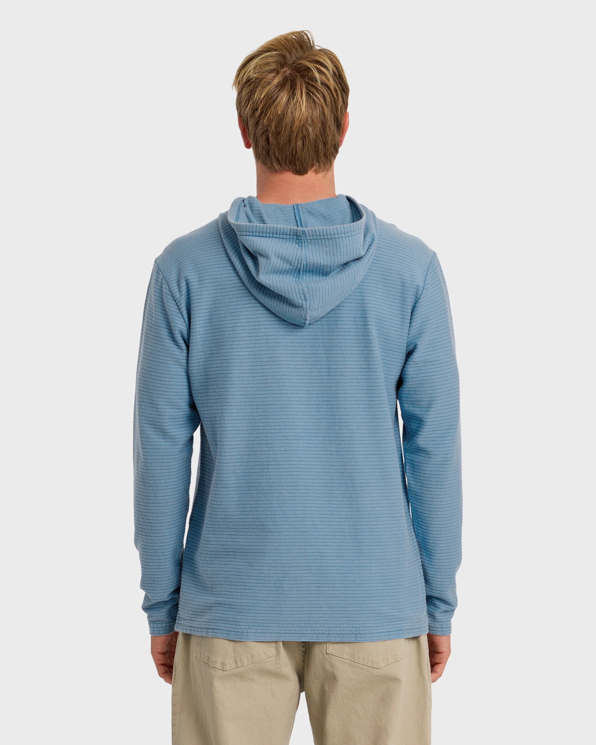Alamitos Jacquard Stripe Pullover Hoodie - Riviera 2 Alamitos Jacquard Stripe Pullover Hoodie - Riviera