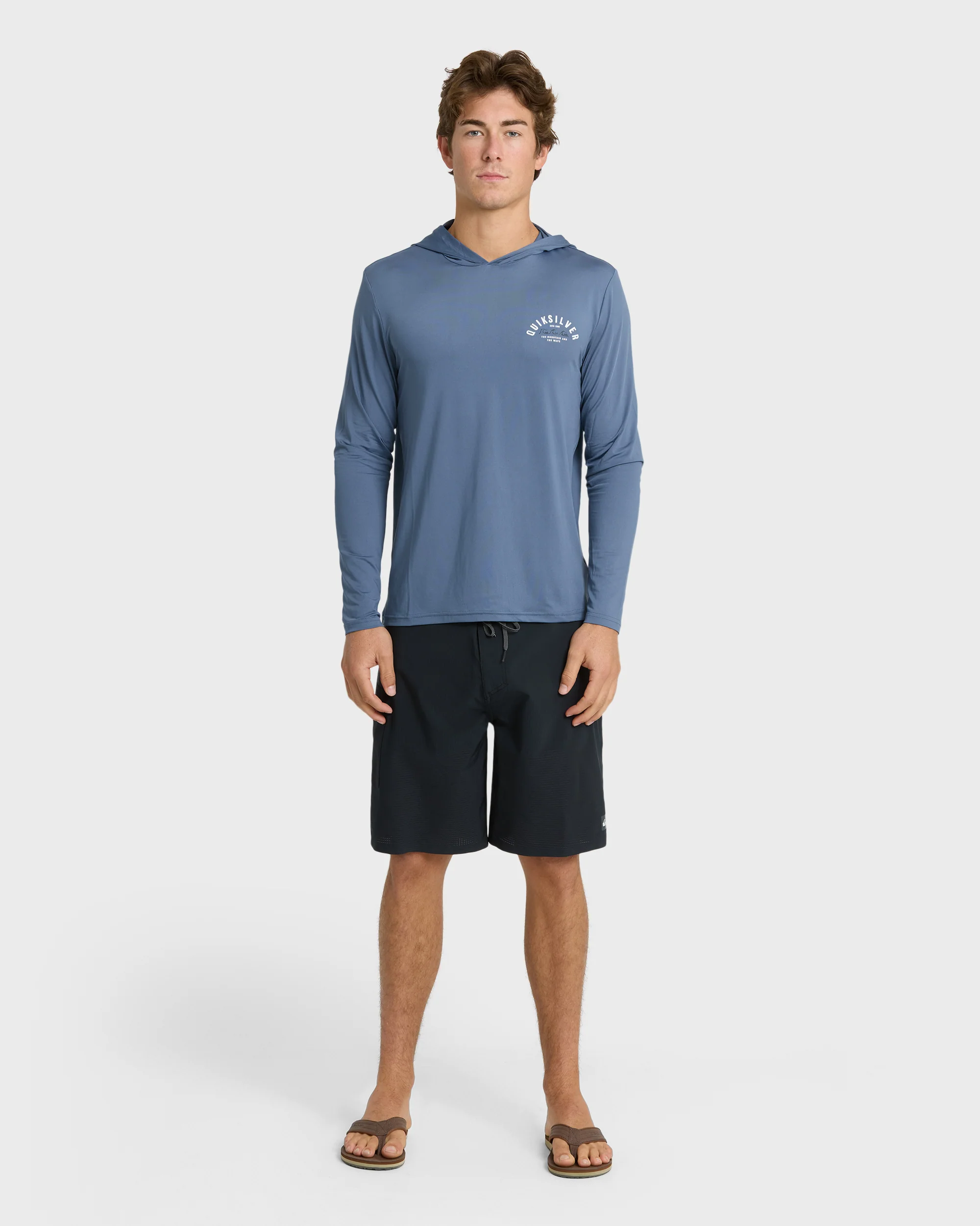 Lookup Long Sleeve Sun Hooded Rashguard - Seaport 3 Lookup Long Sleeve Sun Hooded Rashguard - Seaport