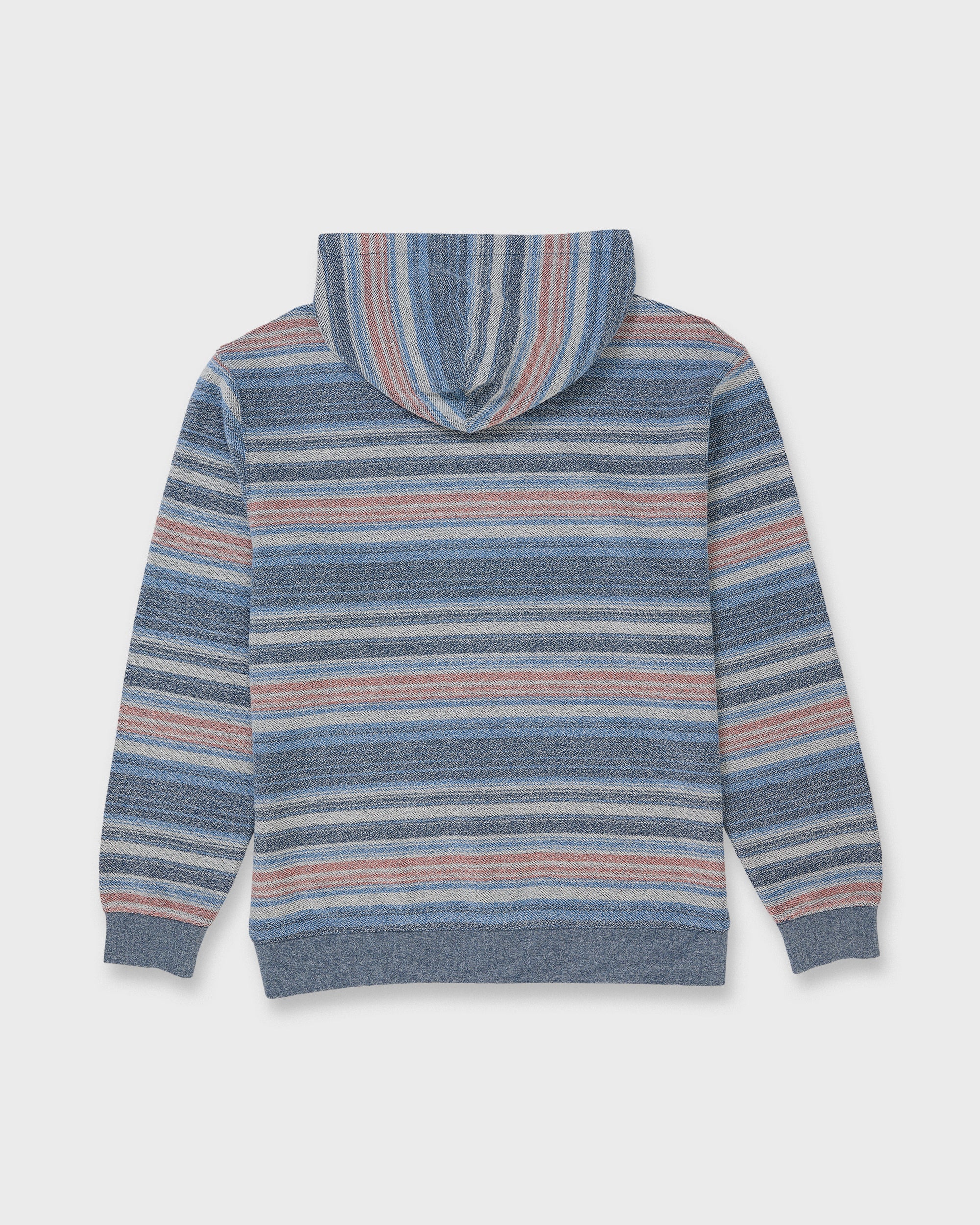 Great Otway Yarn-Dyed Stripe Pullover Hoodie - Dark Denim 7 Great Otway Yarn-Dyed Stripe Pullover Hoodie - Dark Denim