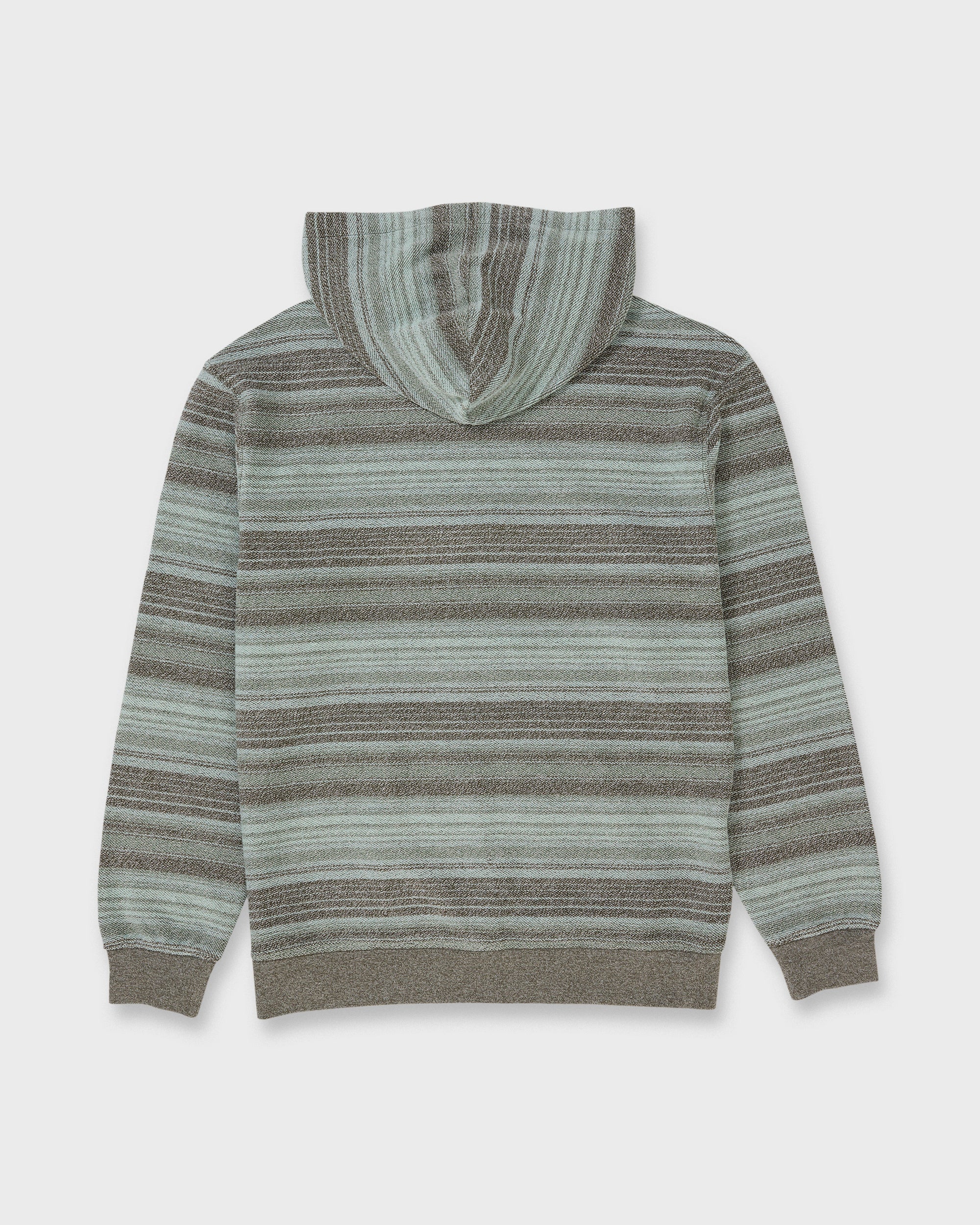 Great Otway Yarn-Dyed Stripe Pullover Hoodie - Grape Leaf 7 Great Otway Yarn-Dyed Stripe Pullover Hoodie - Grape Leaf
