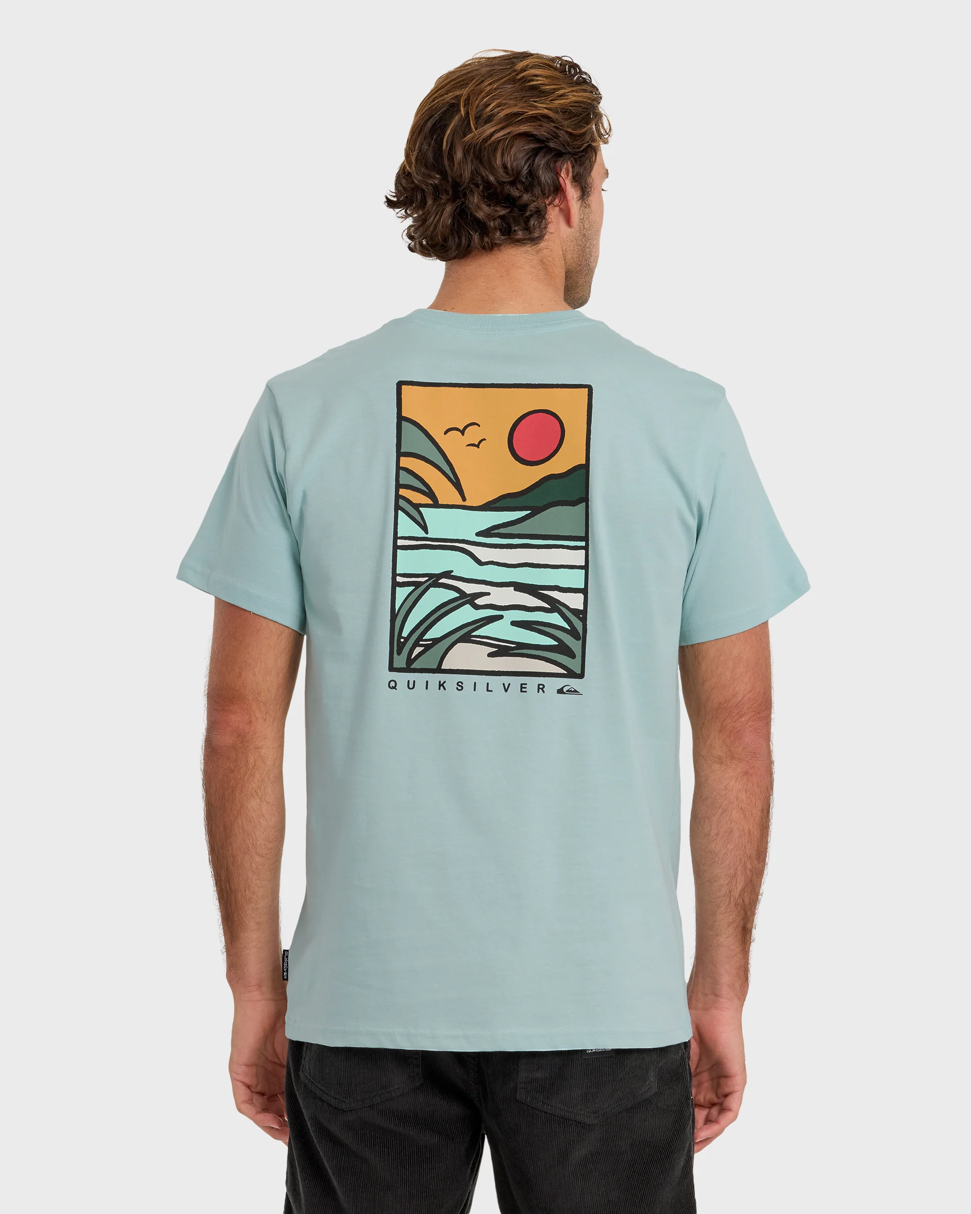 Happy Trails Short Sleeve T-Shirt - Blue Haze 2 Happy Trails Short Sleeve T-Shirt - Blue Haze