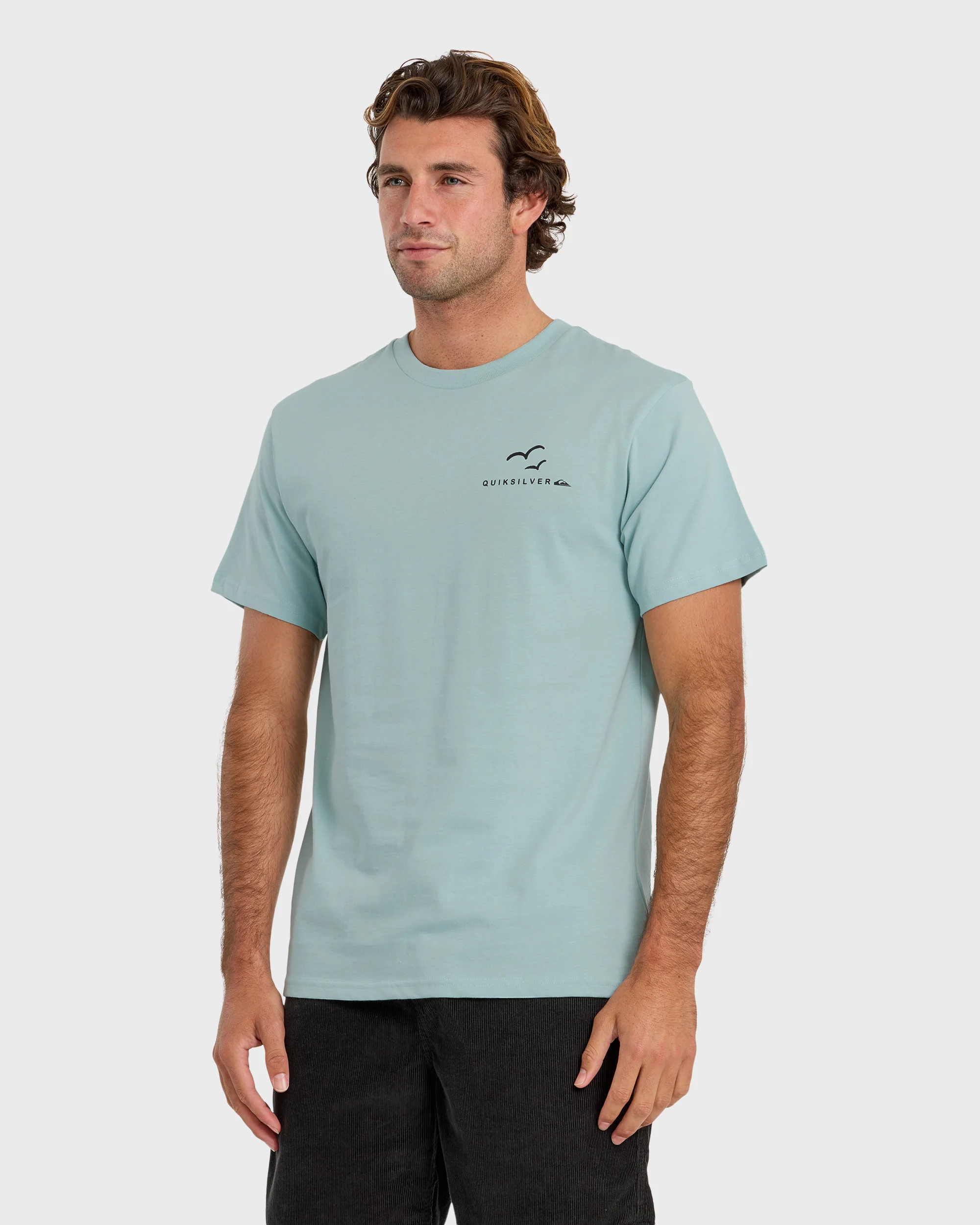 Happy Trails Short Sleeve T-Shirt - Blue Haze 4 Happy Trails Short Sleeve T-Shirt - Blue Haze