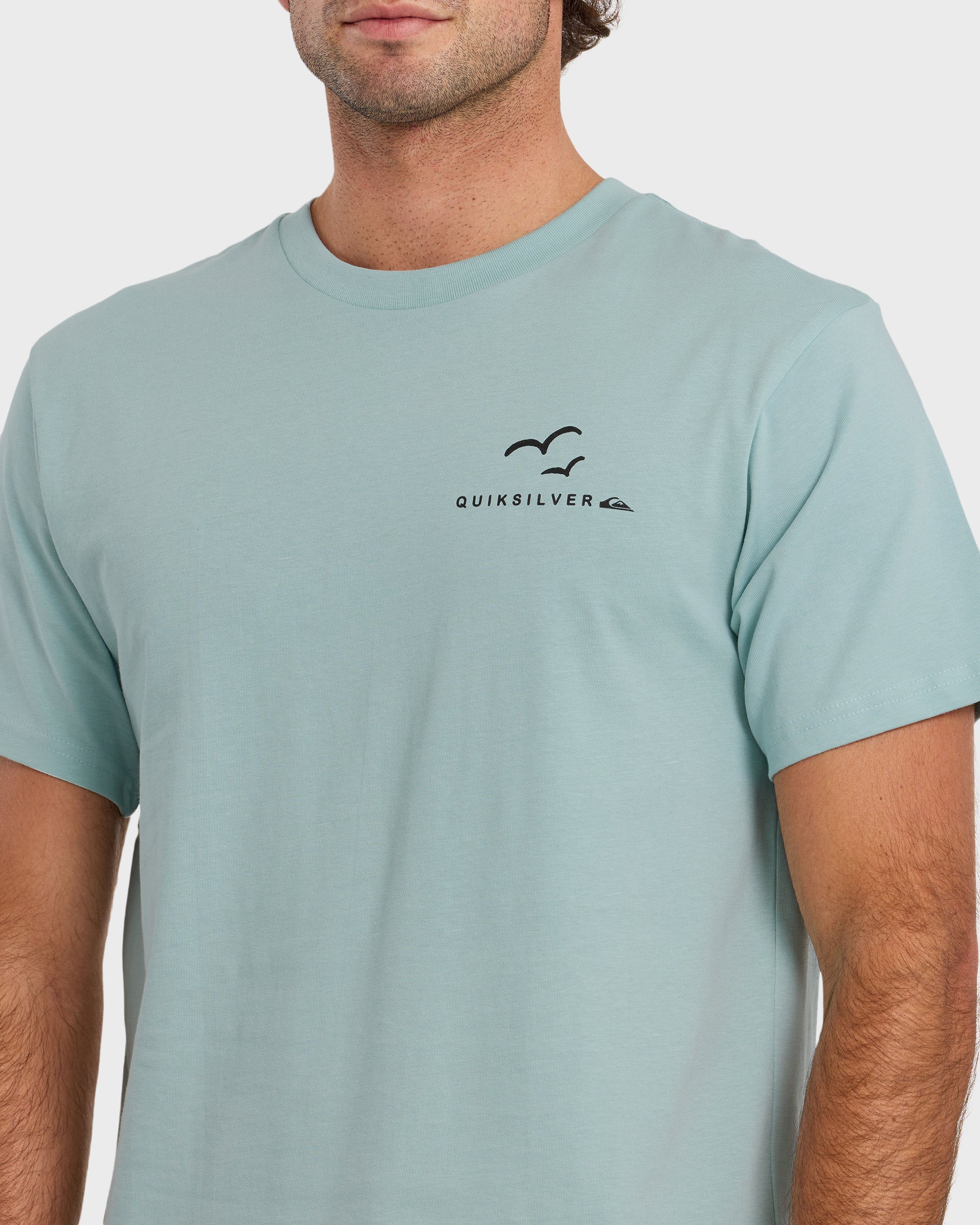 Happy Trails Short Sleeve T-Shirt - Blue Haze 5 Happy Trails Short Sleeve T-Shirt - Blue Haze