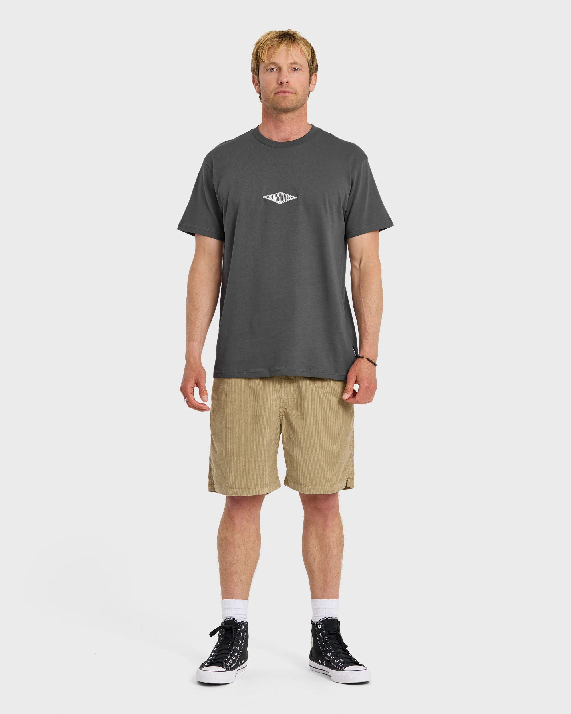 Work Ship Embroidered Short Sleeve T-Shirt - Iron Gate 3 Work Ship Embroidered Short Sleeve T-Shirt - Iron Gate