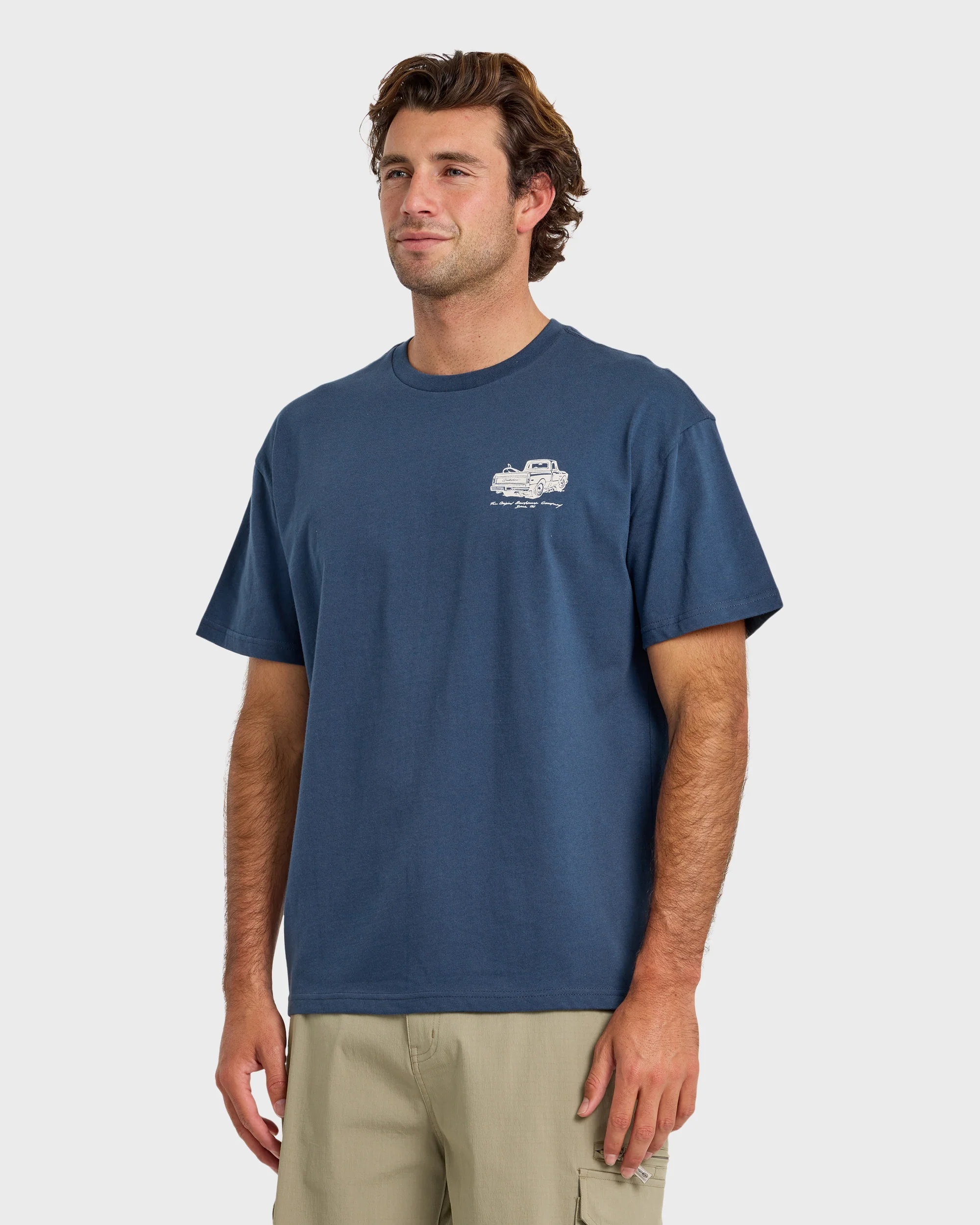 Get Out There Originals Oversized Short Sleeve T-Shirt - Dark Denim 4 Get Out There Originals Oversized Short Sleeve T-Shirt - Dark Denim