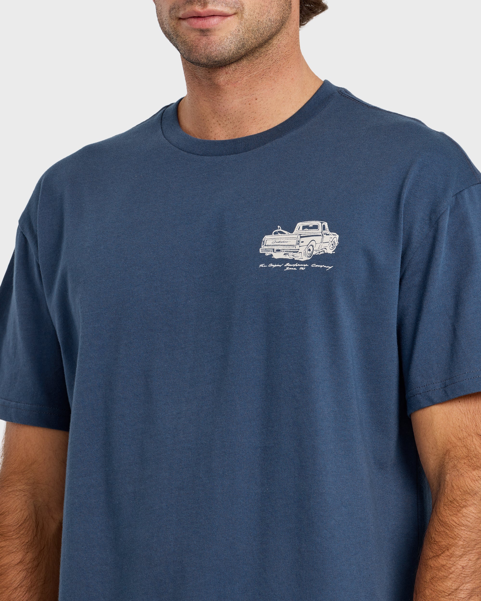 Get Out There Originals Oversized Short Sleeve T-Shirt - Dark Denim 5 Get Out There Originals Oversized Short Sleeve T-Shirt - Dark Denim