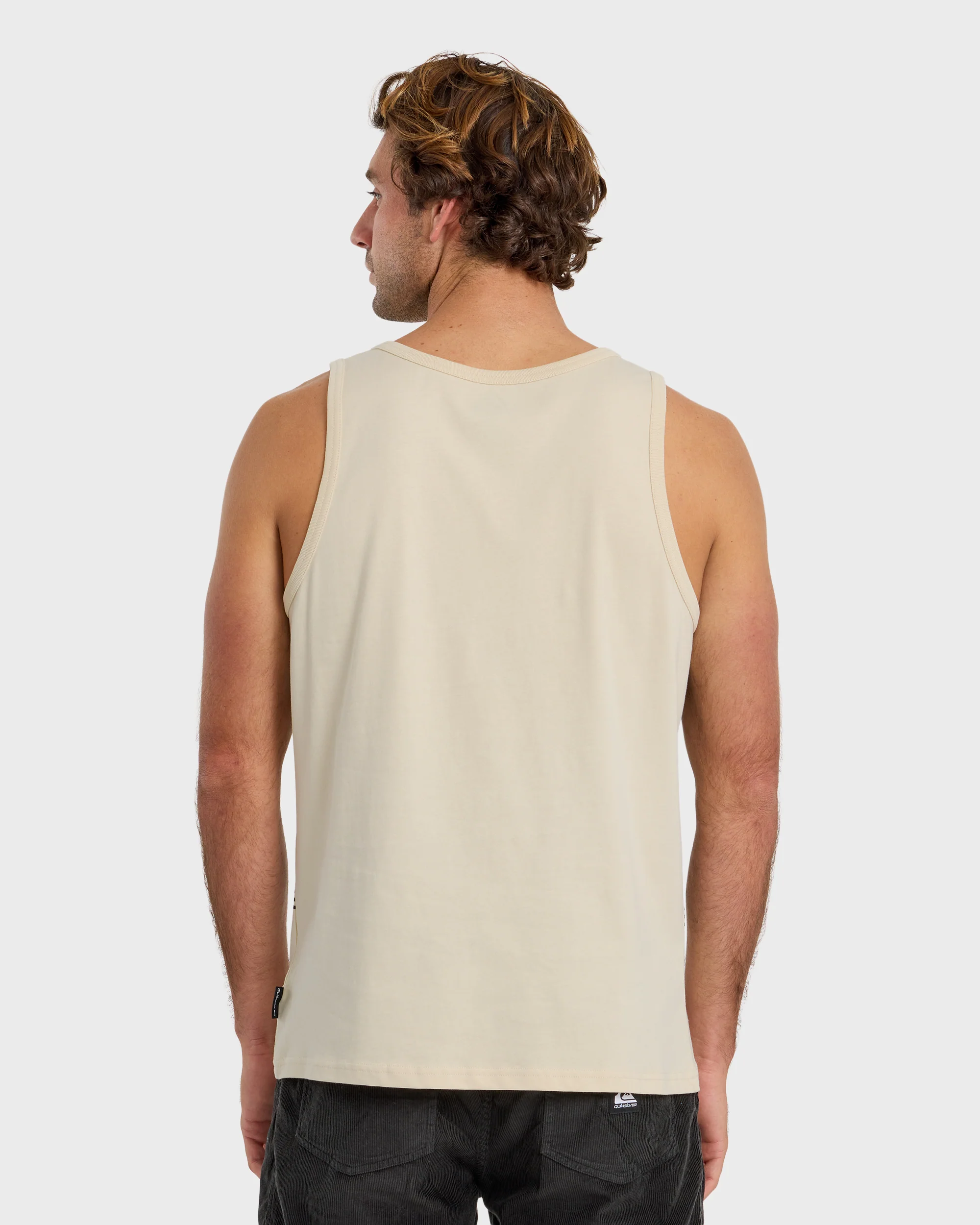 Tijuana Striped Tank - Bone White 2 Tijuana Striped Tank - Bone White