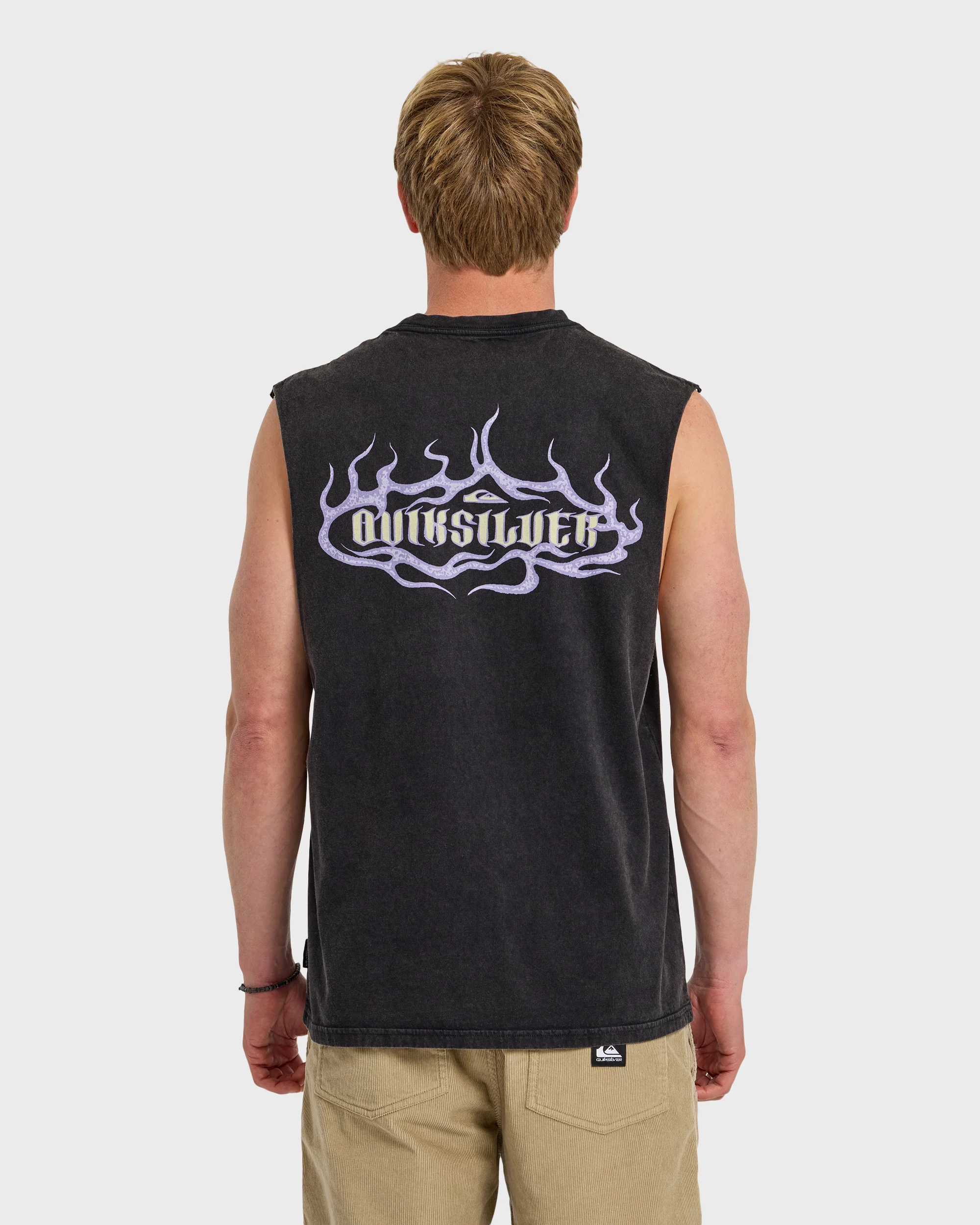 Dark Torch Acid Wash Oversized Tank - Phantom 2 Dark Torch Acid Wash Oversized Tank - Phantom