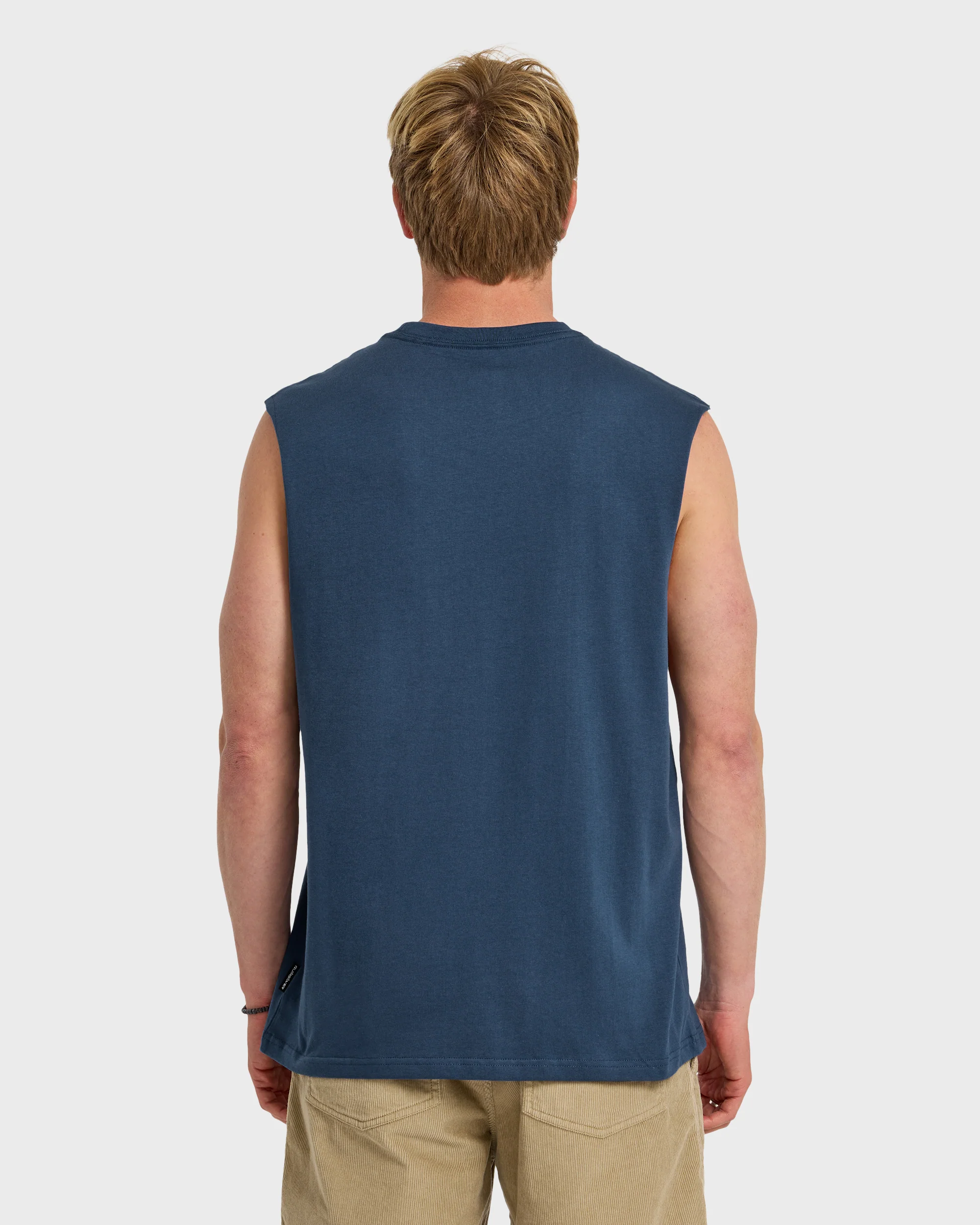Diamond Arch Oversized Tank - Dark Denim 2 Diamond Arch Oversized Tank - Dark Denim