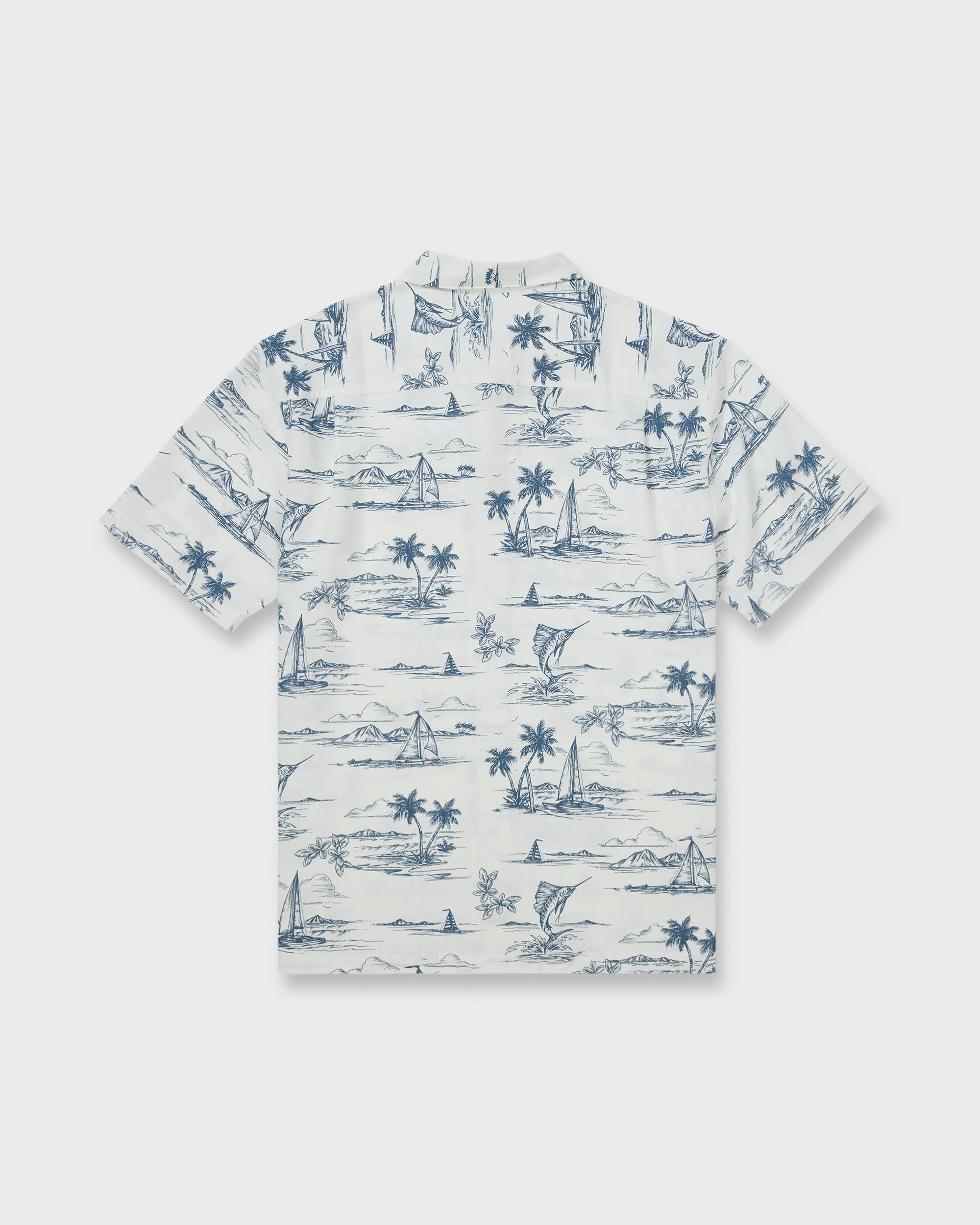 Waterman Sail Away Short Sleeve Shirt - Dark Denim 7 Waterman Sail Away Short Sleeve Shirt - Dark Denim