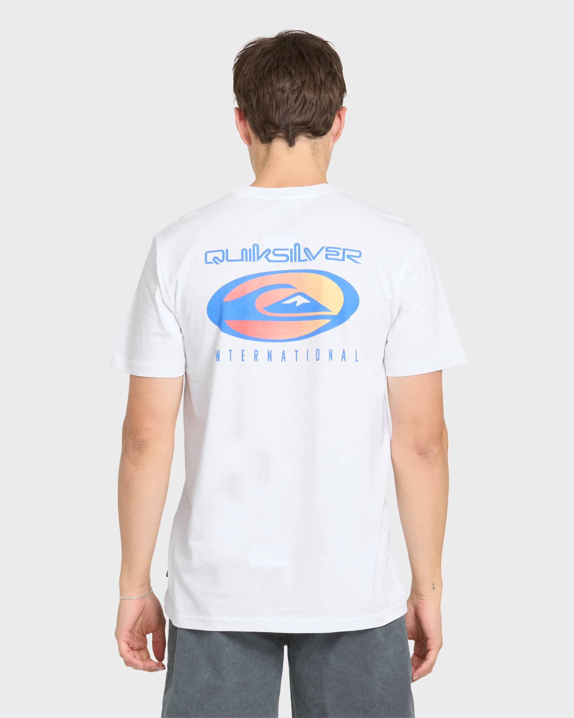 QS International Short Sleeve Knit T-Shirt - White 2 QS International Short Sleeve Knit T-Shirt - White