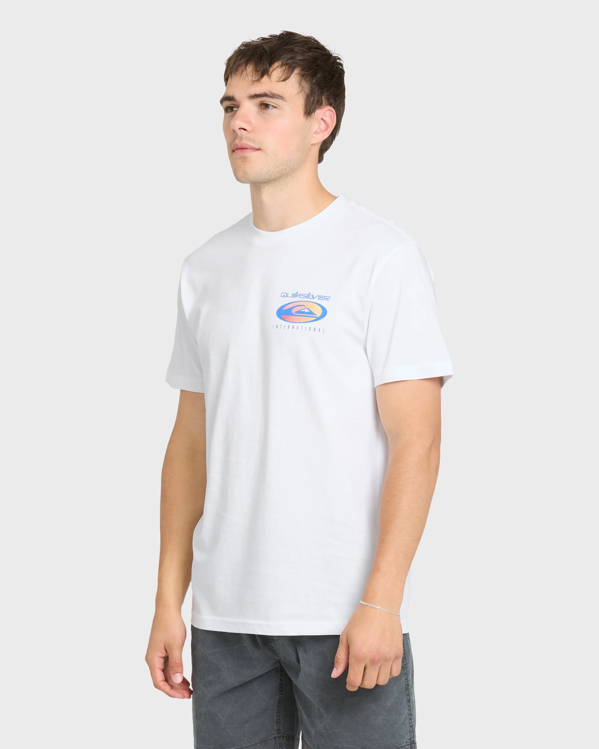 QS International Short Sleeve Knit T-Shirt - White 3 QS International Short Sleeve Knit T-Shirt - White