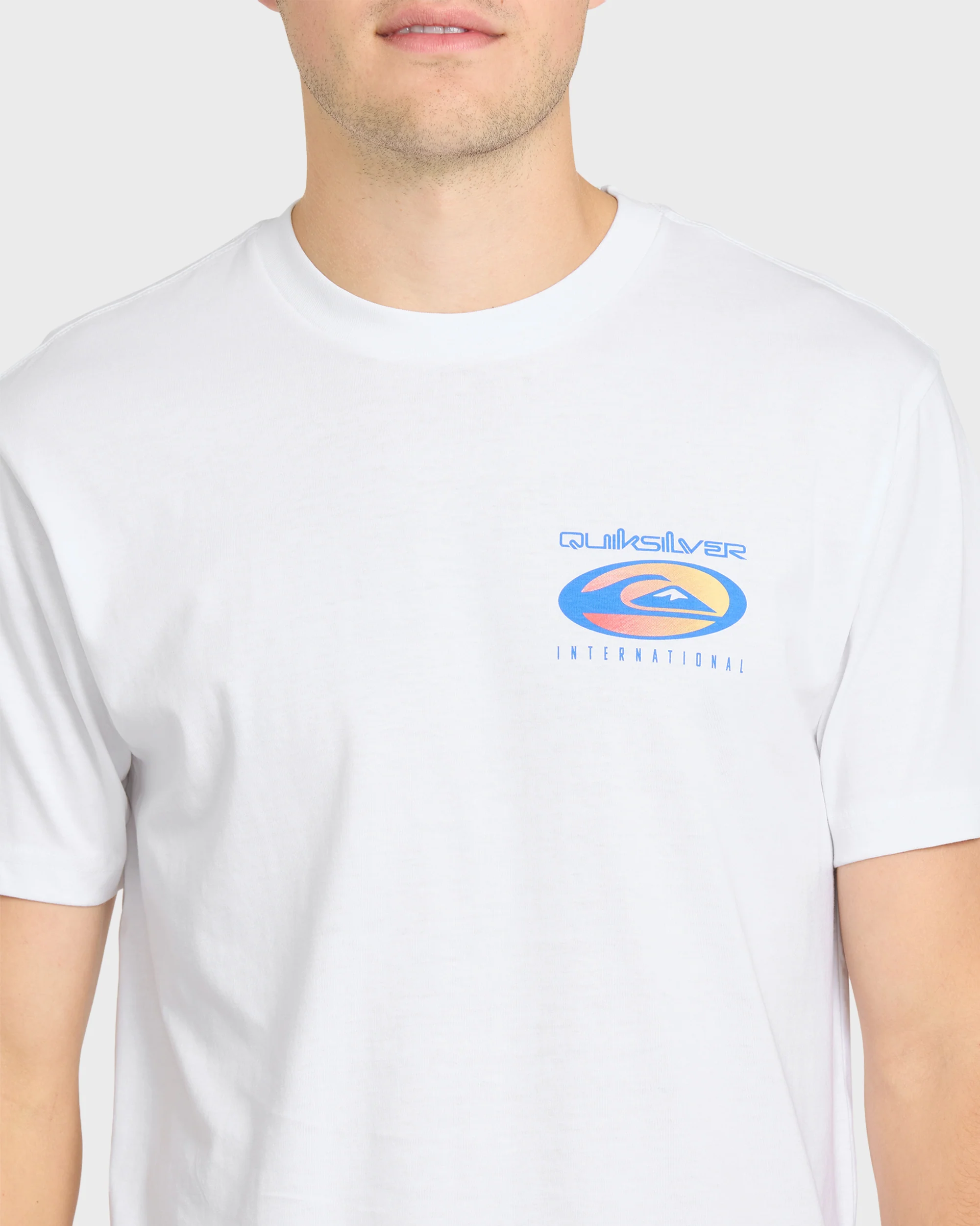 QS International Short Sleeve Knit T-Shirt - White 5 QS International Short Sleeve Knit T-Shirt - White