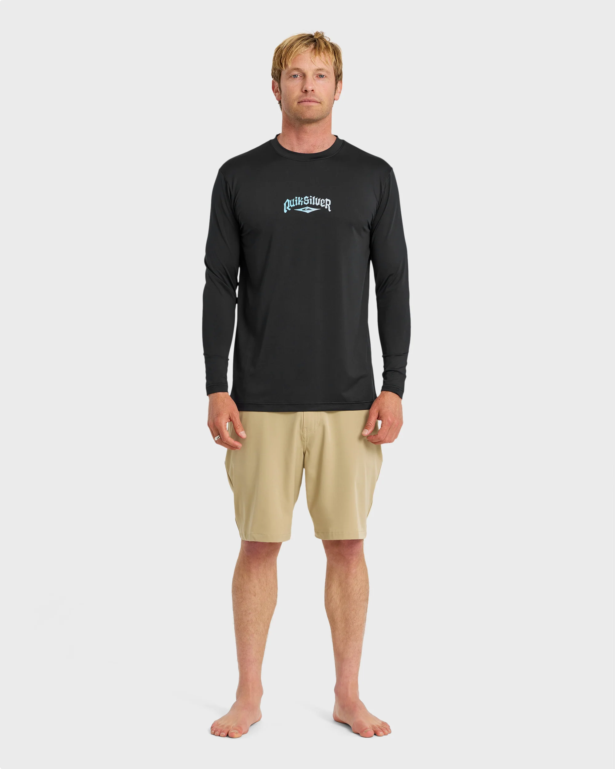 Everyday Graphic UPF 50 Long Sleeve Surf Shirt - Black 3 Everyday Graphic UPF 50 Long Sleeve Surf Shirt - Black