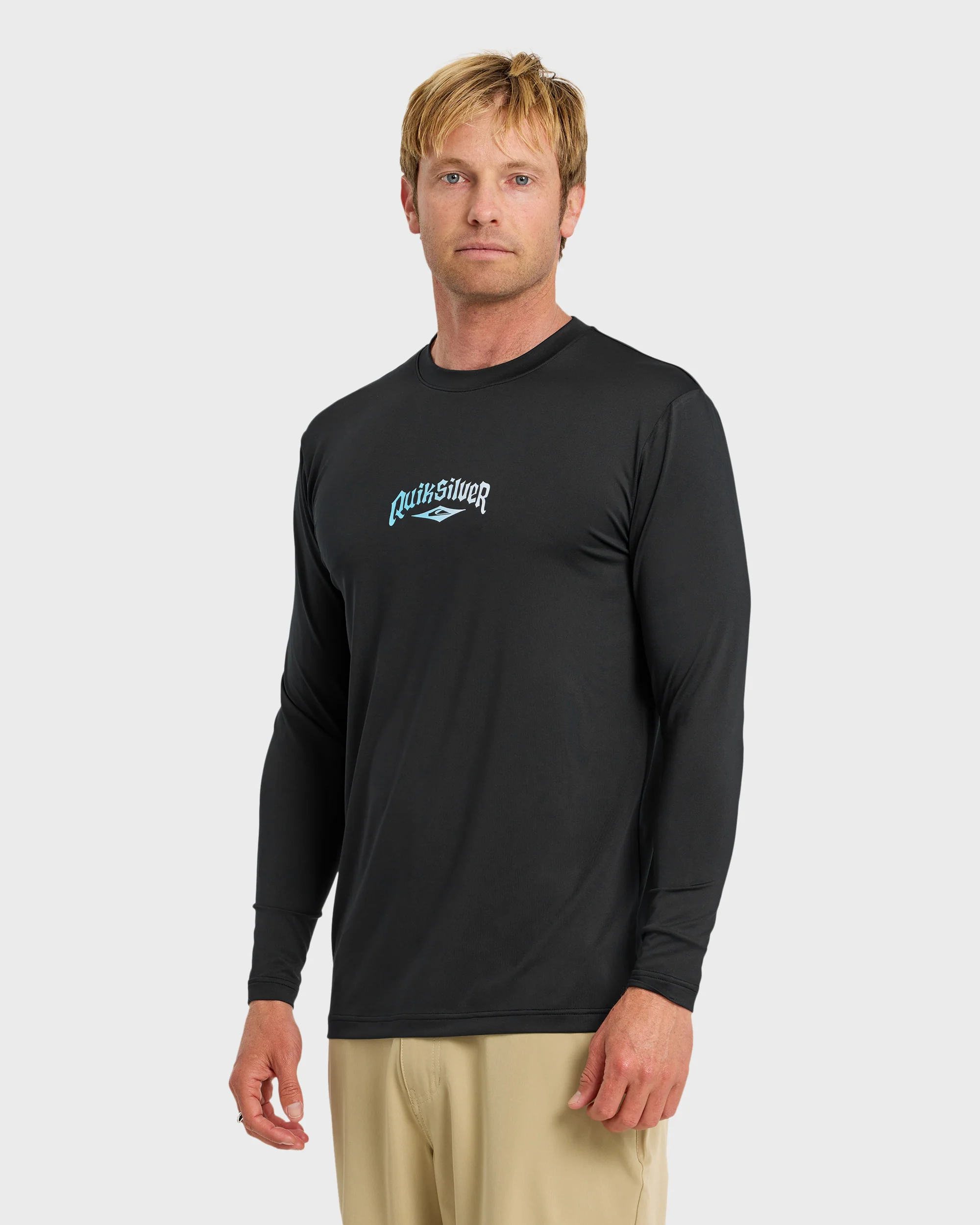 Everyday Graphic UPF 50 Long Sleeve Surf Shirt - Black 4 Everyday Graphic UPF 50 Long Sleeve Surf Shirt - Black