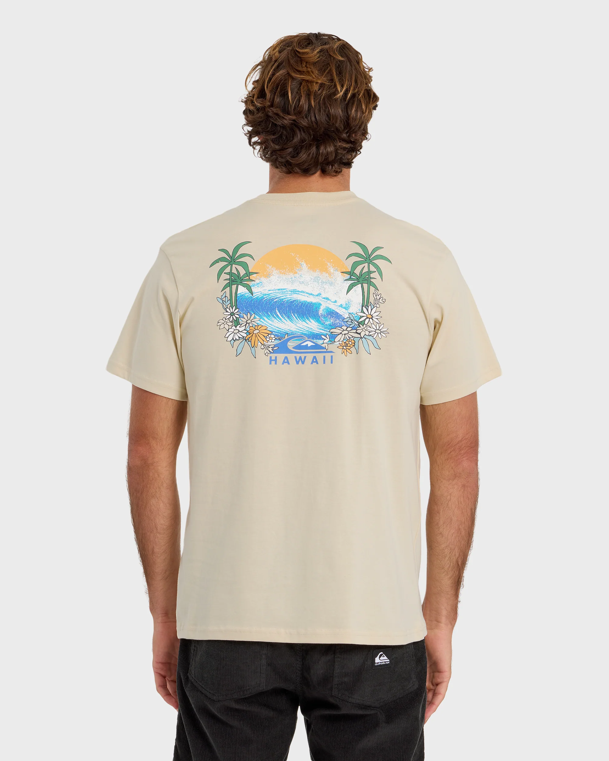 Hi Tube Time Classic Short Sleeve T-Shirt - Bone White 2 Hi Tube Time Classic Short Sleeve T-Shirt - Bone White