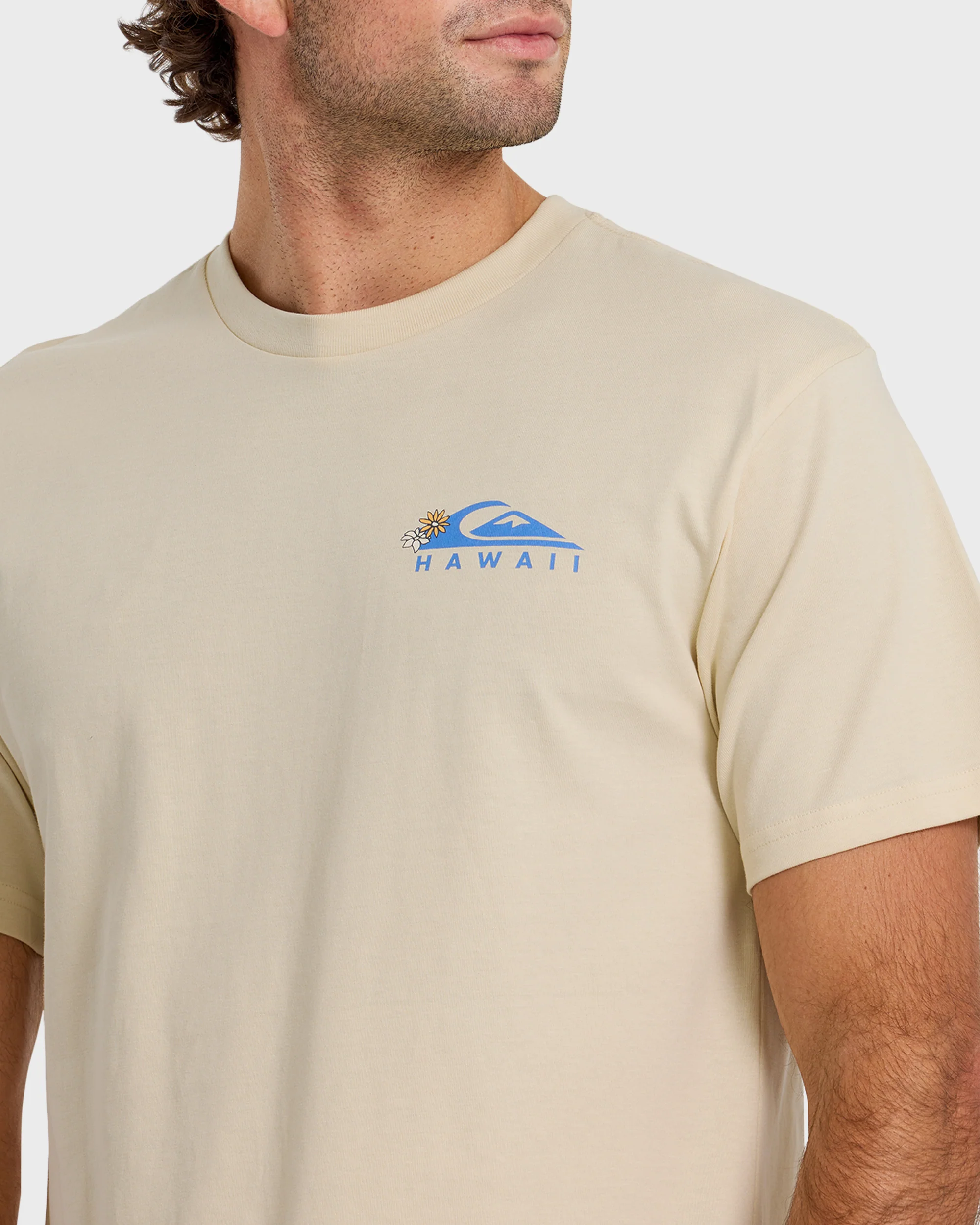 Hi Tube Time Classic Short Sleeve T-Shirt - Bone White 5 Hi Tube Time Classic Short Sleeve T-Shirt - Bone White