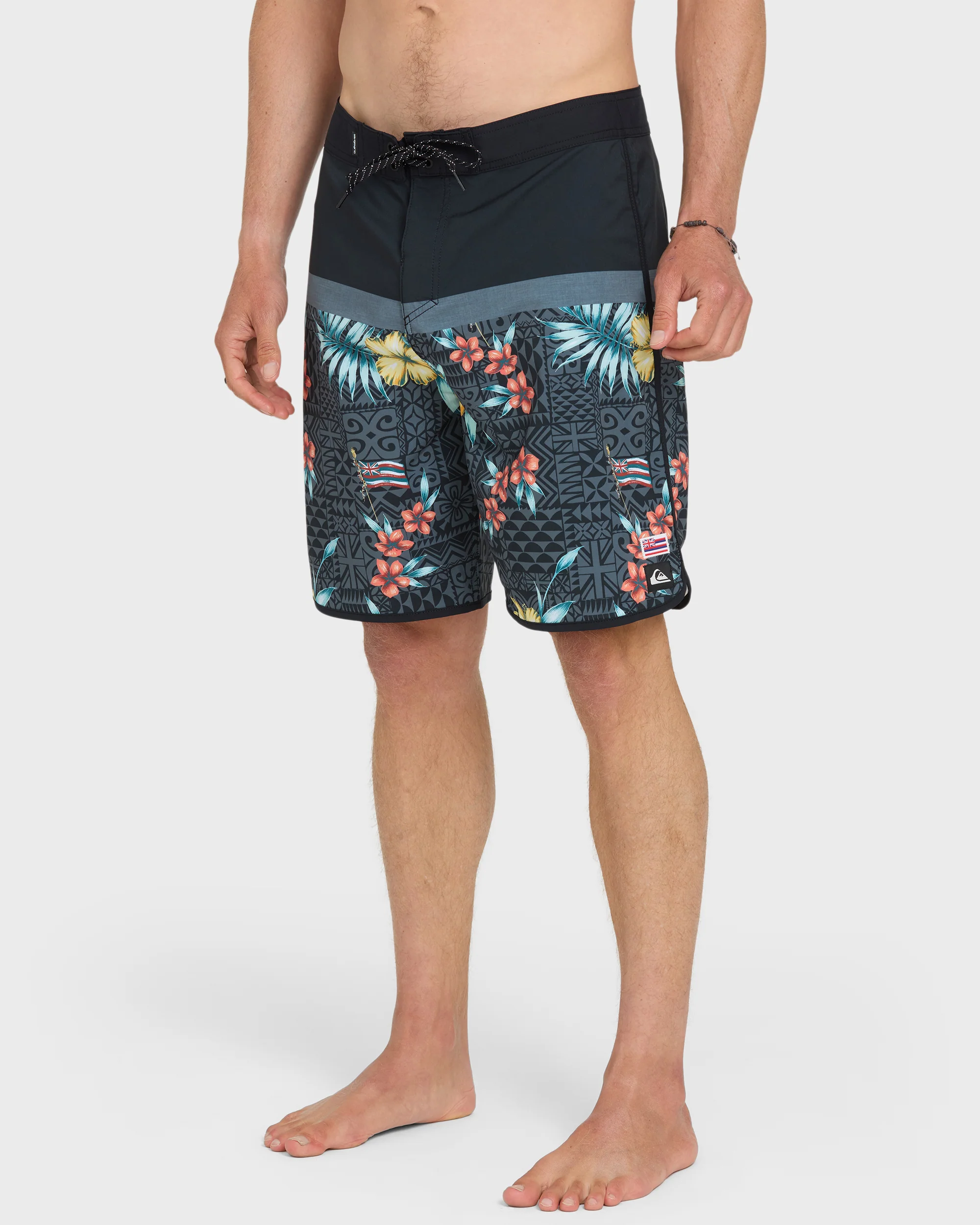 Surfsilk Hawaii Blockchild 19" Boardshorts - Black 3 Surfsilk Hawaii Blockchild 19" Boardshorts - Black