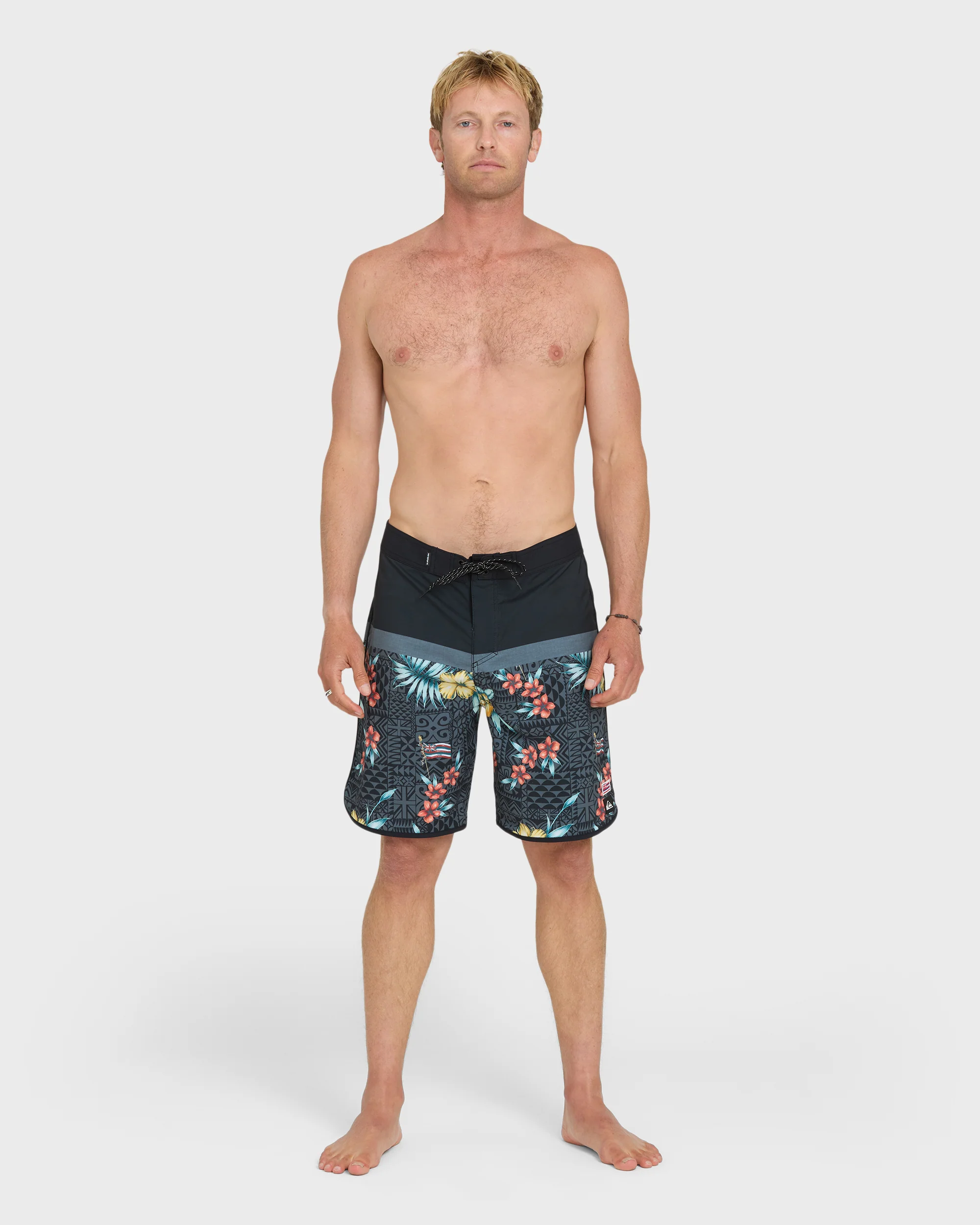Surfsilk Hawaii Blockchild 19" Boardshorts - Black 4 Surfsilk Hawaii Blockchild 19" Boardshorts - Black