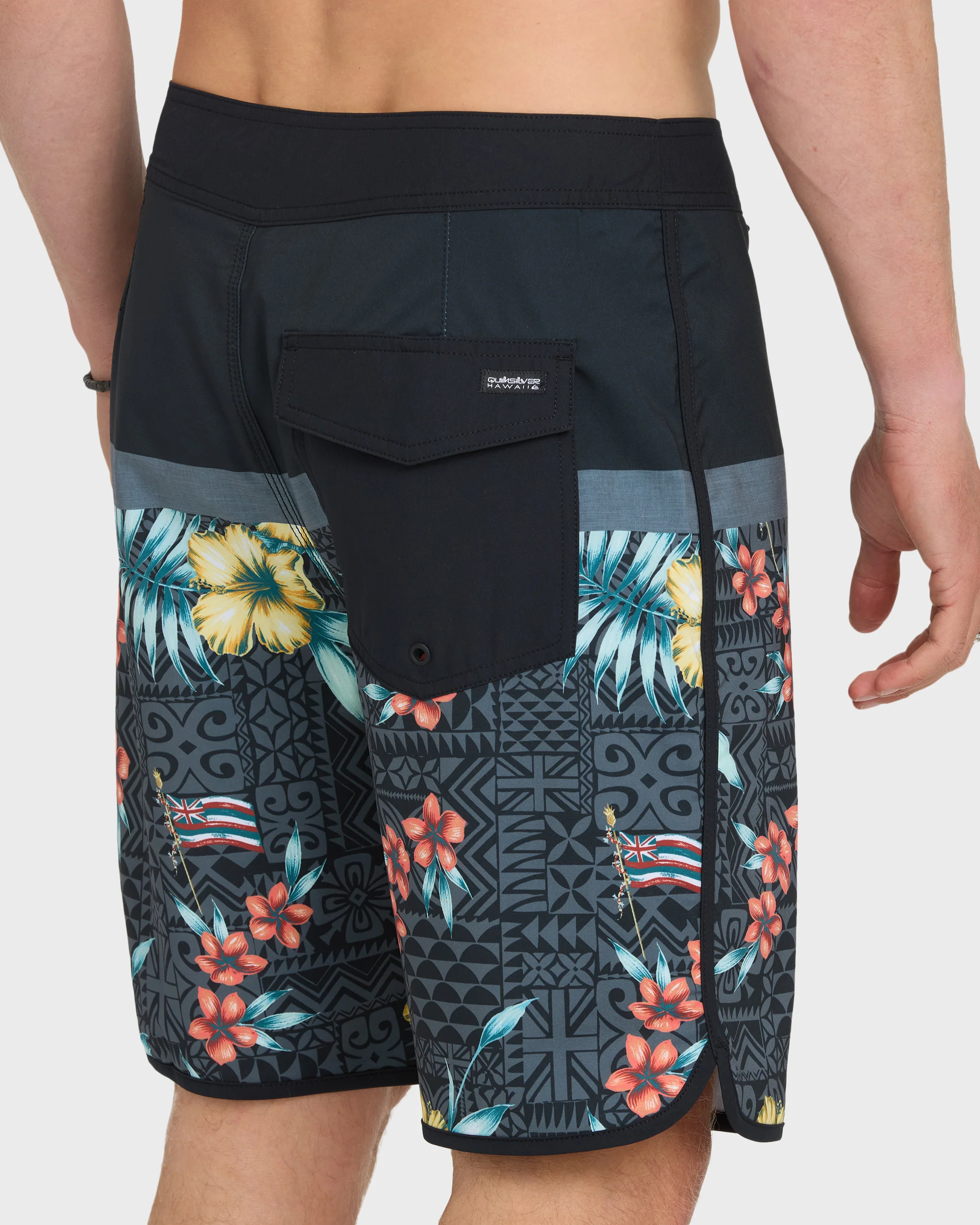Surfsilk Hawaii Blockchild 19" Boardshorts - Black 5 Surfsilk Hawaii Blockchild 19" Boardshorts - Black