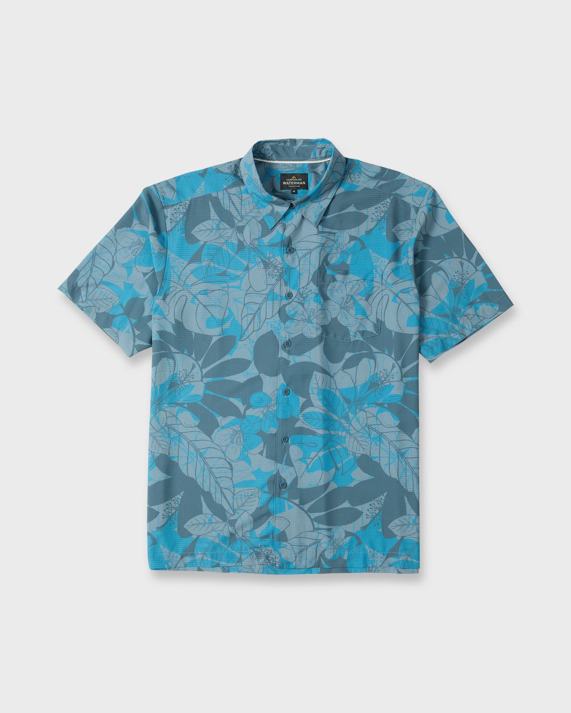 Waterman Performance Pack Short Sleeve Woven Shirt - Real Teal 6 Waterman Performance Pack Short Sleeve Woven Shirt - Real Teal