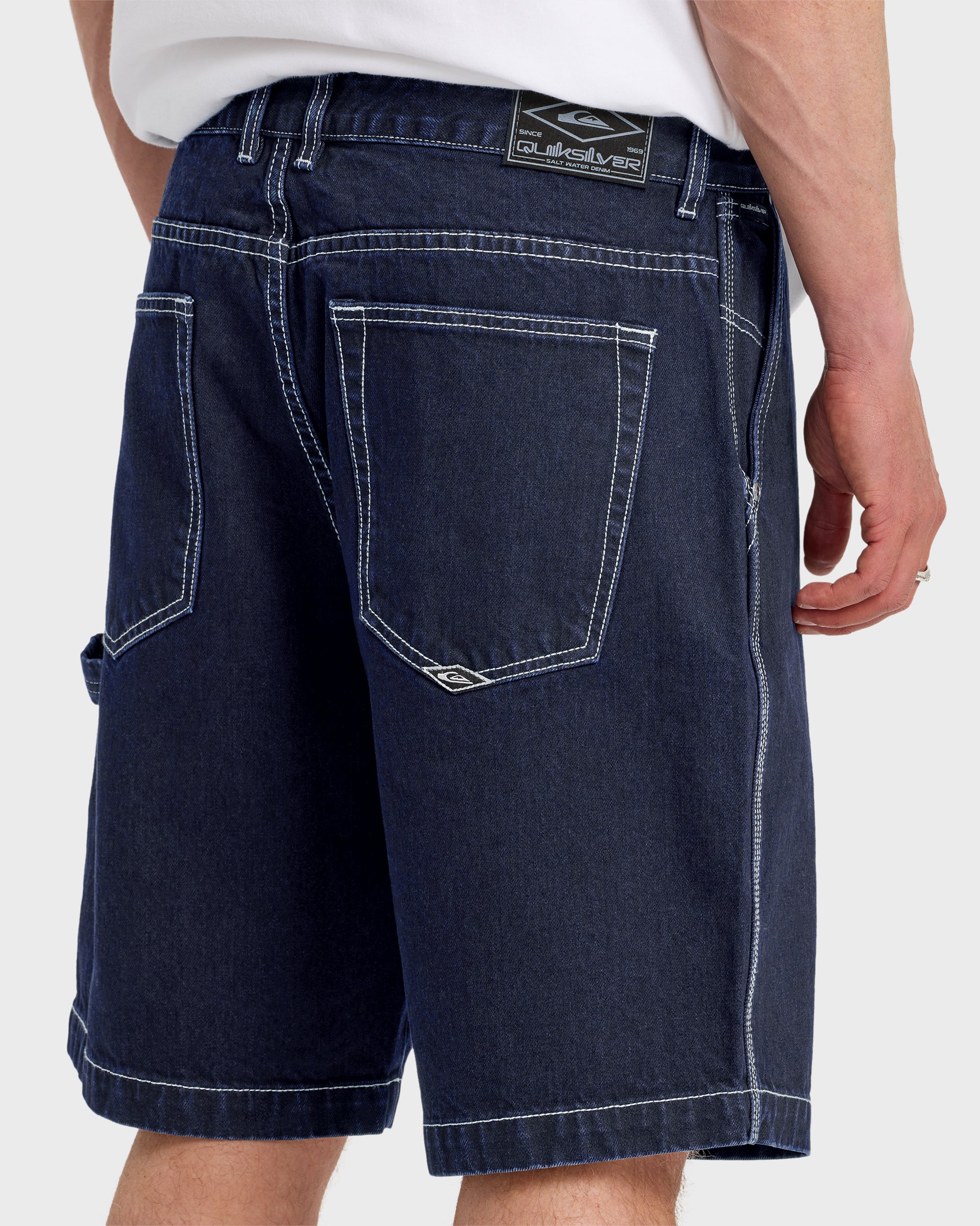 Carpenter Baggy 21" Denim Shorts - Indigo Rinse 5 Carpenter Baggy 21" Denim Shorts - Indigo Rinse