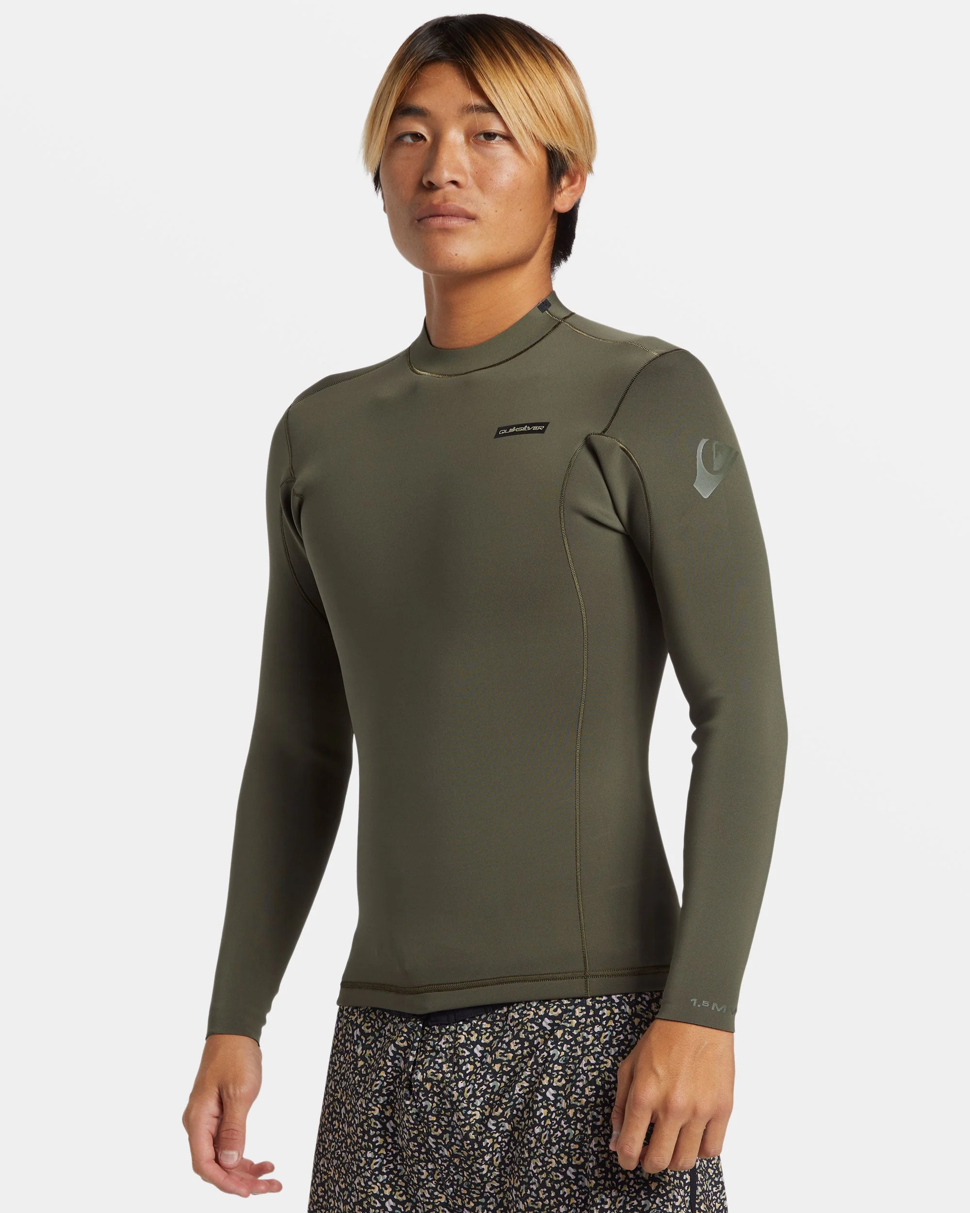 1.5mm Everyday Sessions Q-Lock Wetsuit Jacket - Thyme 7 1.5mm Everyday Sessions Q-Lock Wetsuit Jacket - Thyme