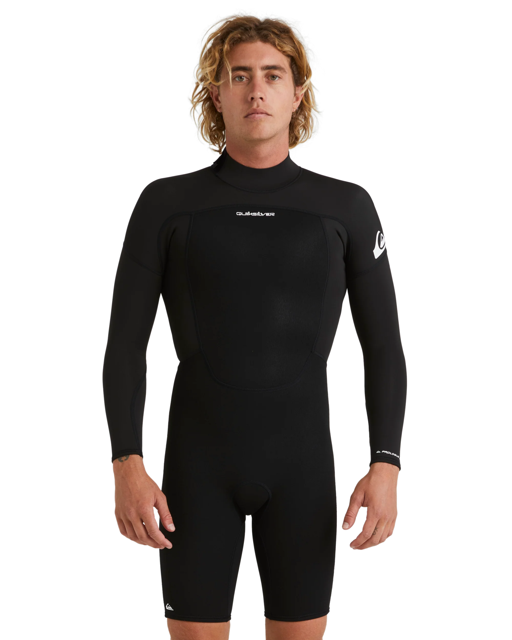 2/2 Prologue Long Sleeve Back Zip Wetsuit - Black