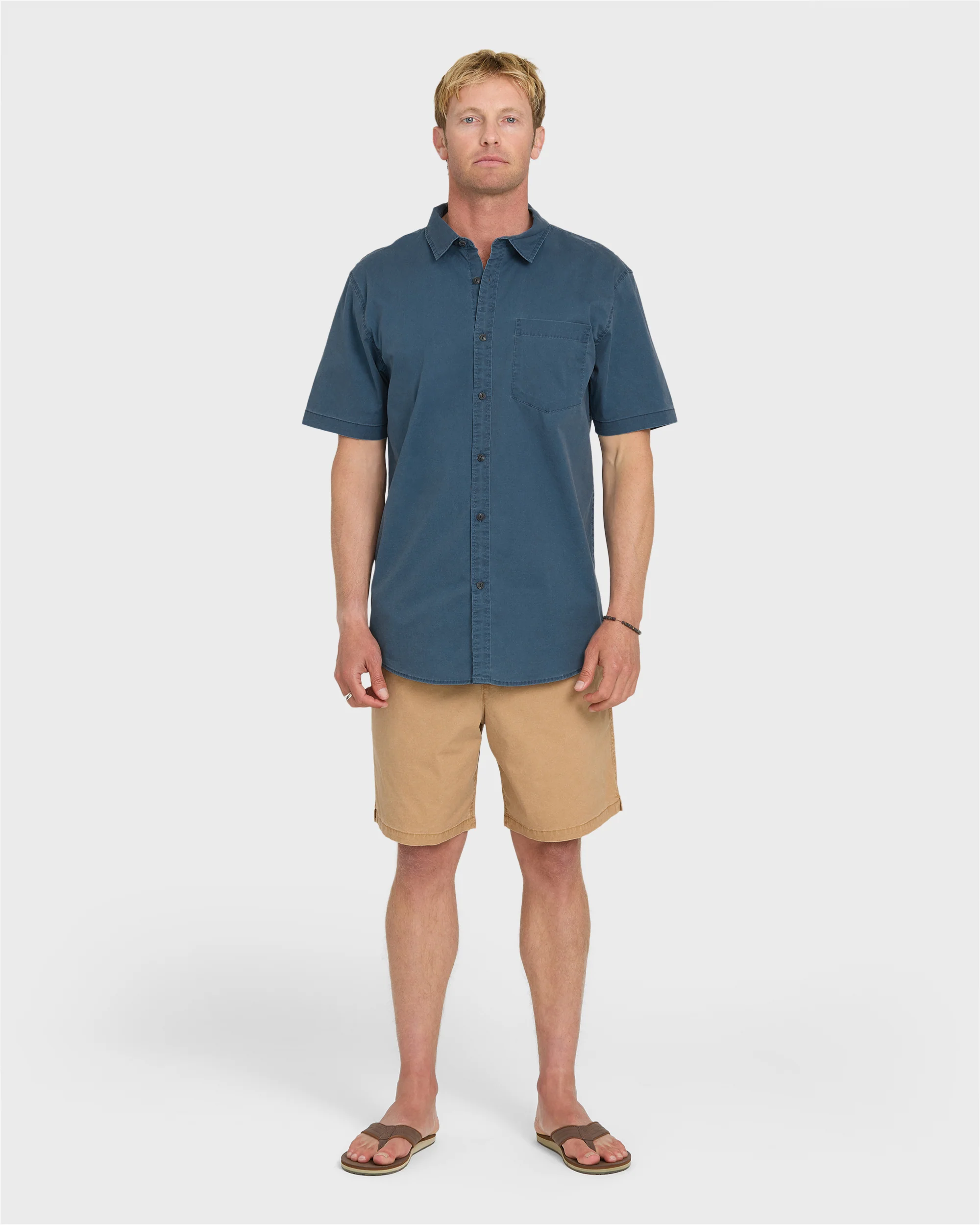 Saltwater Classic Stretch Short Sleeve Cotton Shirt - Riviera 4 Saltwater Classic Stretch Short Sleeve Cotton Shirt - Riviera