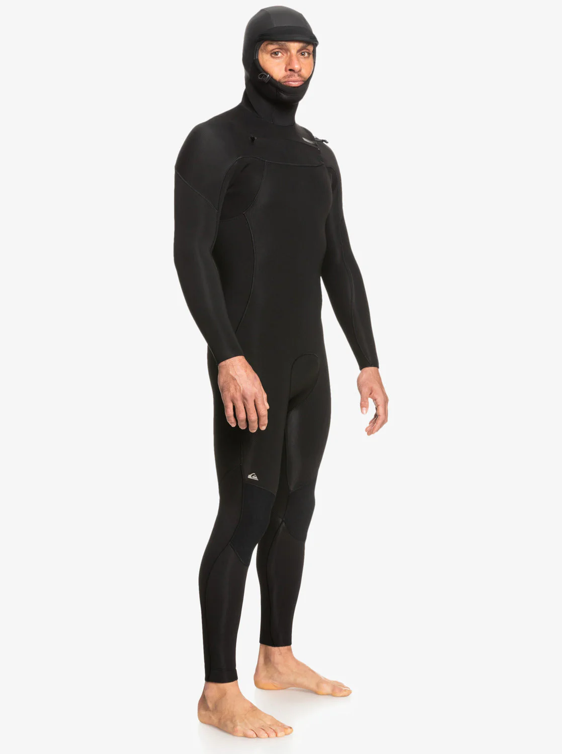 4/3mm Everyday Sessions Hooded GBS Chest Zip Wetsuit - Black 2 4/3mm Everyday Sessions Hooded GBS Chest Zip Wetsuit - Black