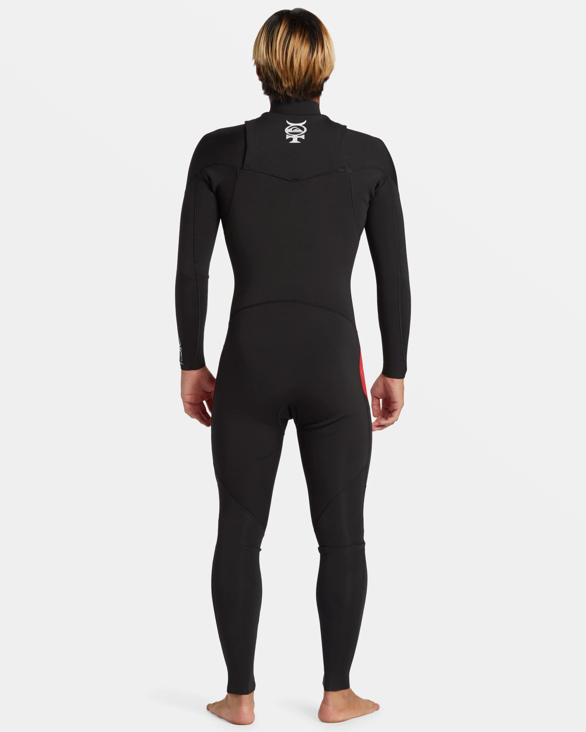 4/3mm Mercury Chest Zip GBS Wetsuit - High Risk Red 3 4/3mm Mercury Chest Zip GBS Wetsuit - High Risk Red
