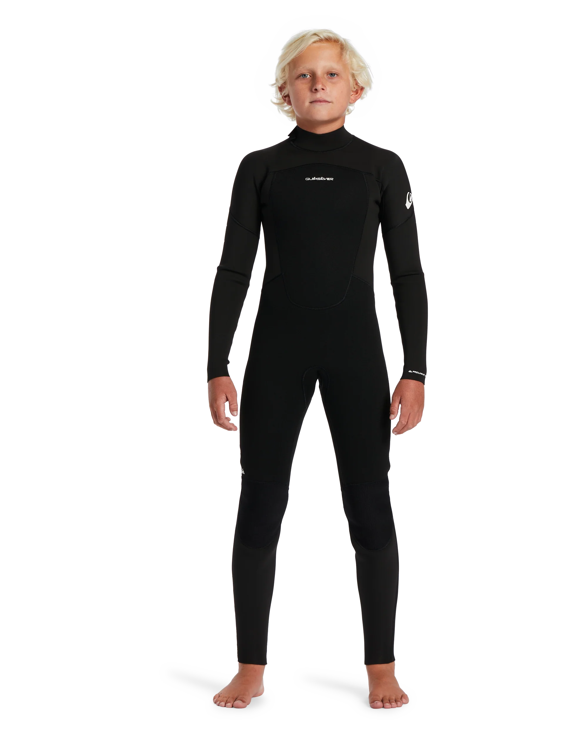 5/4/3 Prologue Boys Back Zip Wetsuit - Black