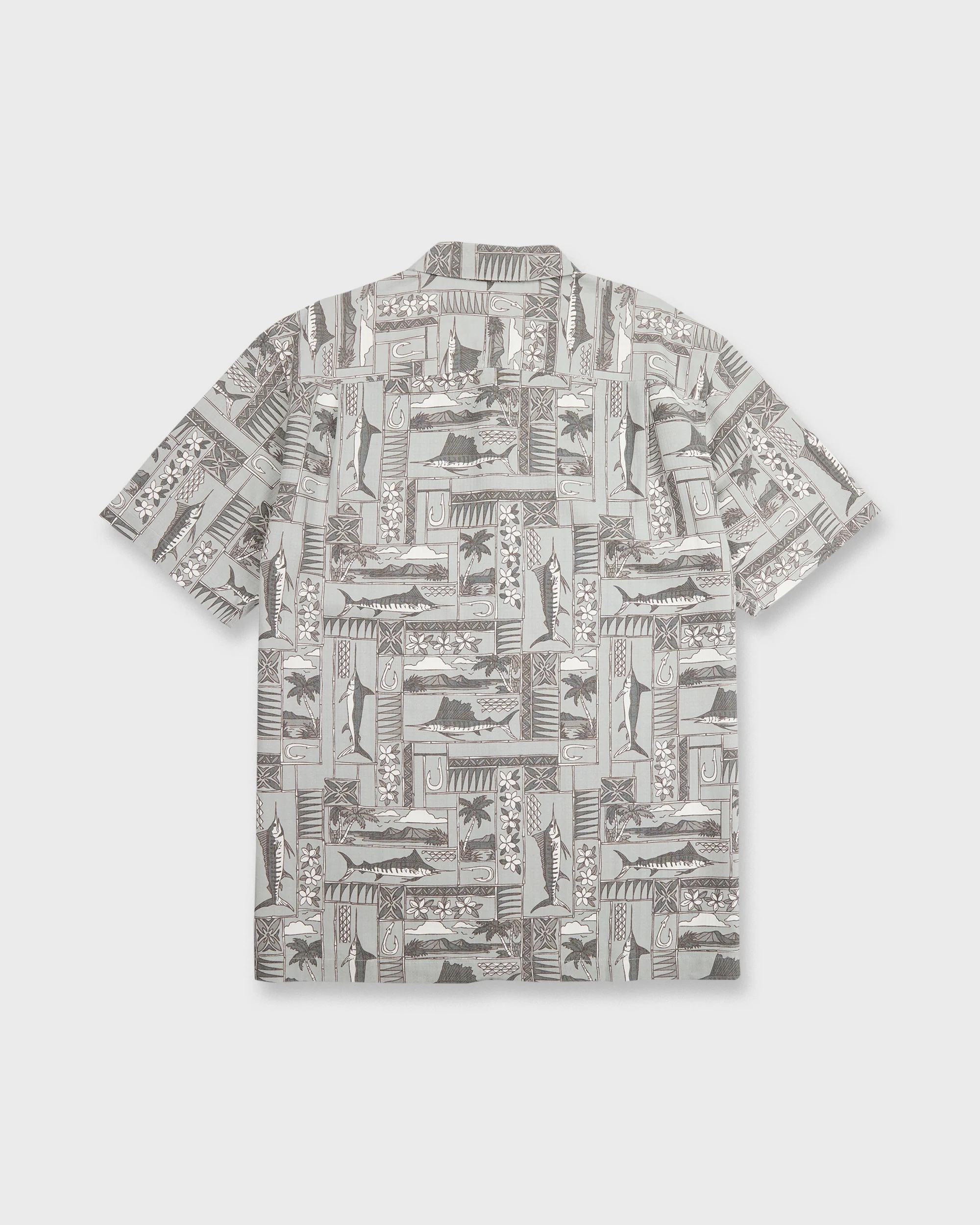 Waterman East Cape Short Sleeve Woven Shirt - Phantom 7 Waterman East Cape Short Sleeve Woven Shirt - Phantom