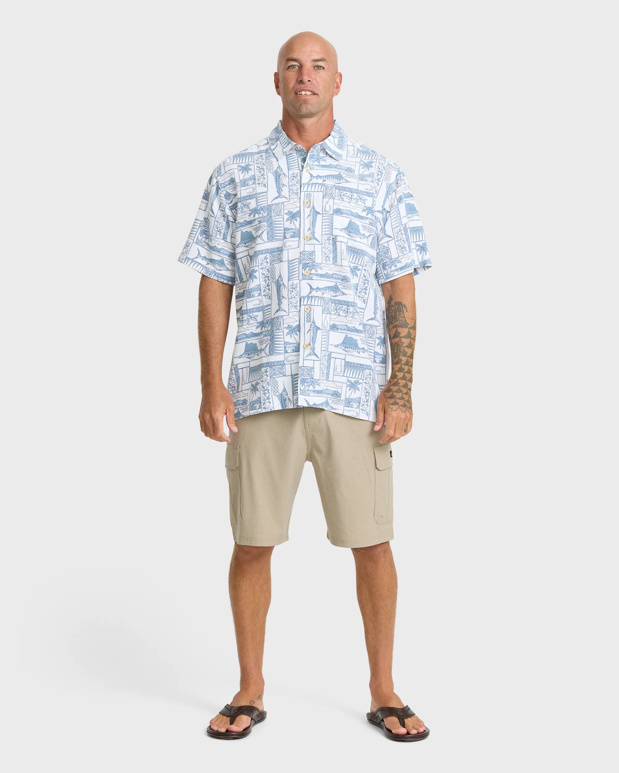 Waterman East Cape Short Sleeve Woven Shirt - White 5 Waterman East Cape Short Sleeve Woven Shirt - White