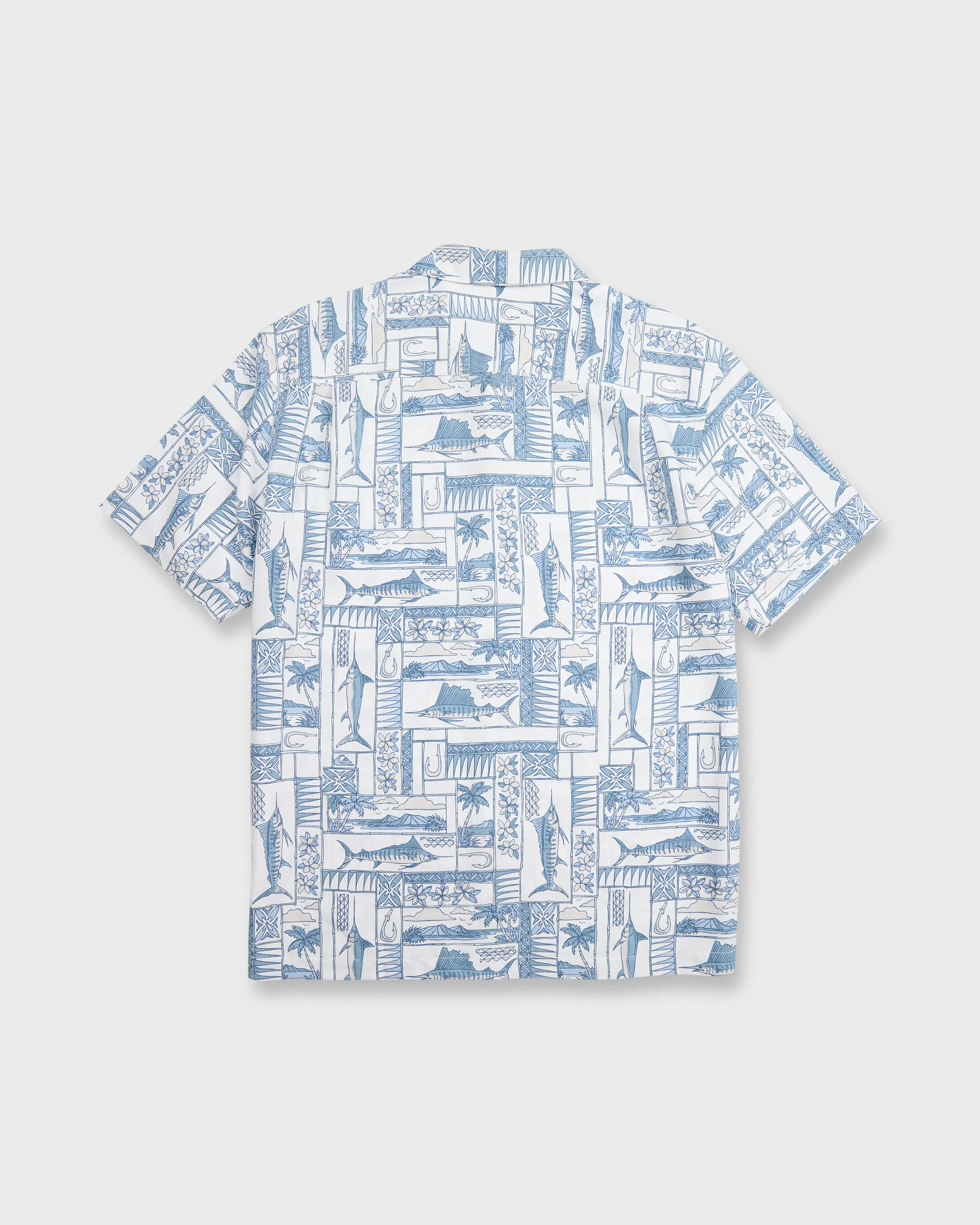 Waterman East Cape Short Sleeve Woven Shirt - White 7 Waterman East Cape Short Sleeve Woven Shirt - White