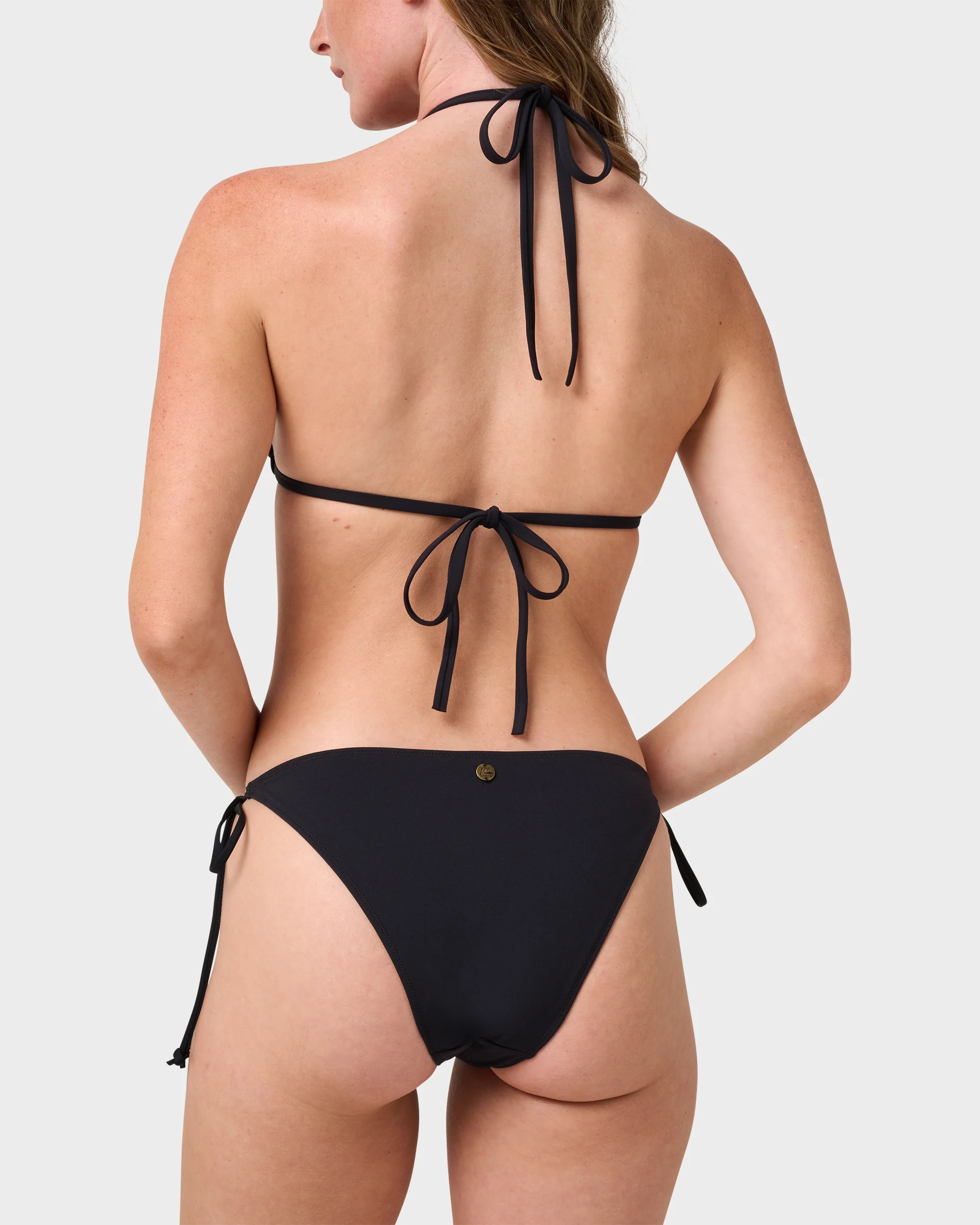 Kendal Solid Tie Bikini Bottom 2 Kendal Solid Tie Bikini Bottom