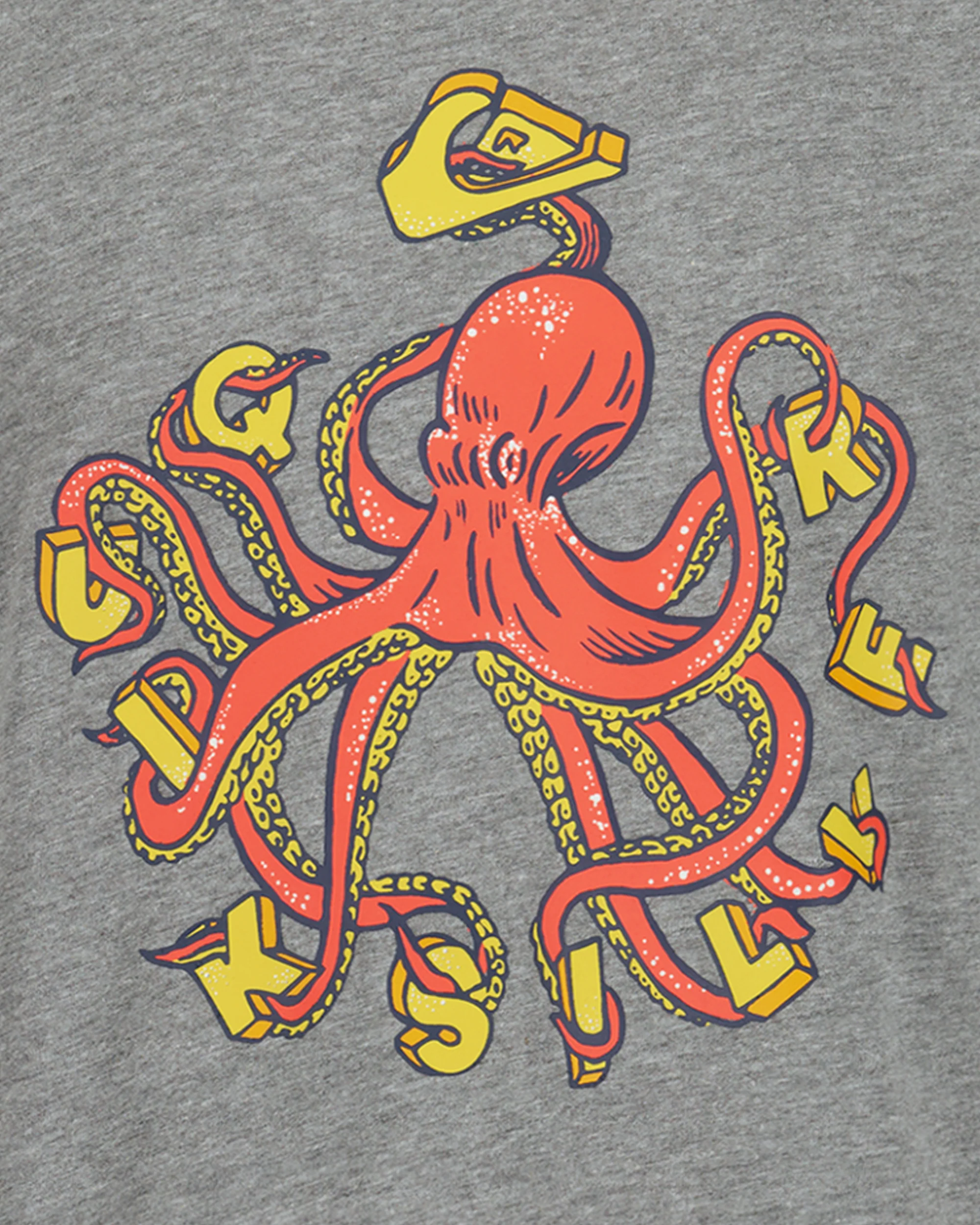 Little Boys Mr Octo Short Sleeve T-Shirt 5 Little Boys Mr Octo Short Sleeve T-Shirt