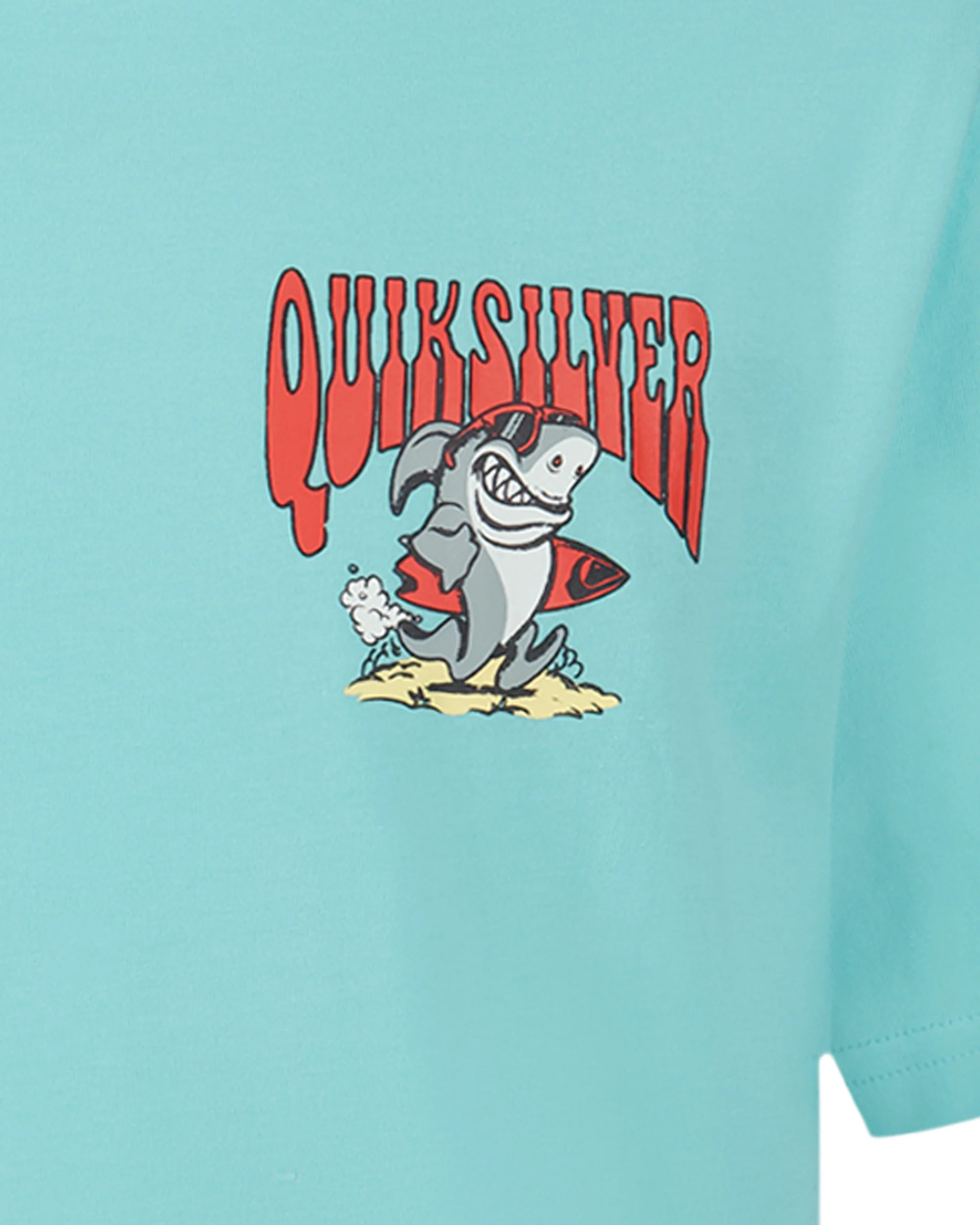 Little Boys Shark Run Short Sleeve T-Shirt 5 Little Boys Shark Run Short Sleeve T-Shirt