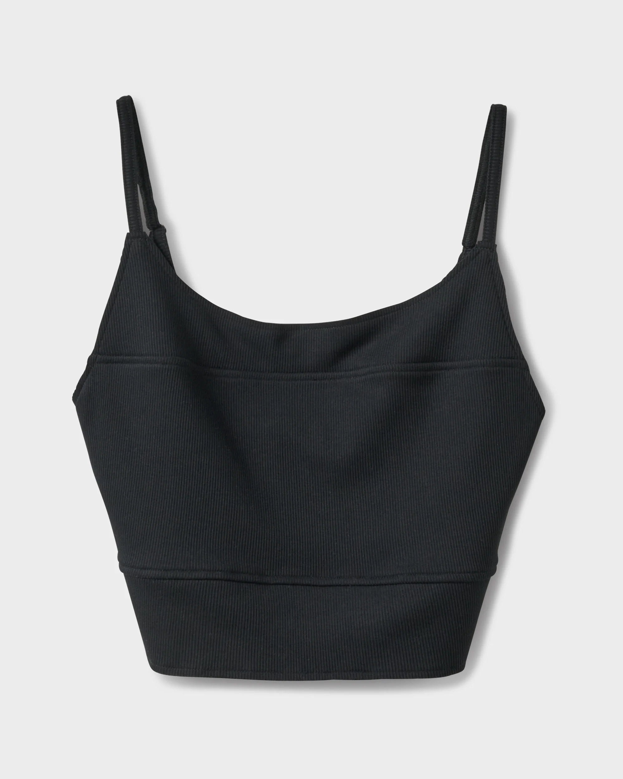 Rhea Solid Cropped Rib Tank 7 Rhea Solid Cropped Rib Tank