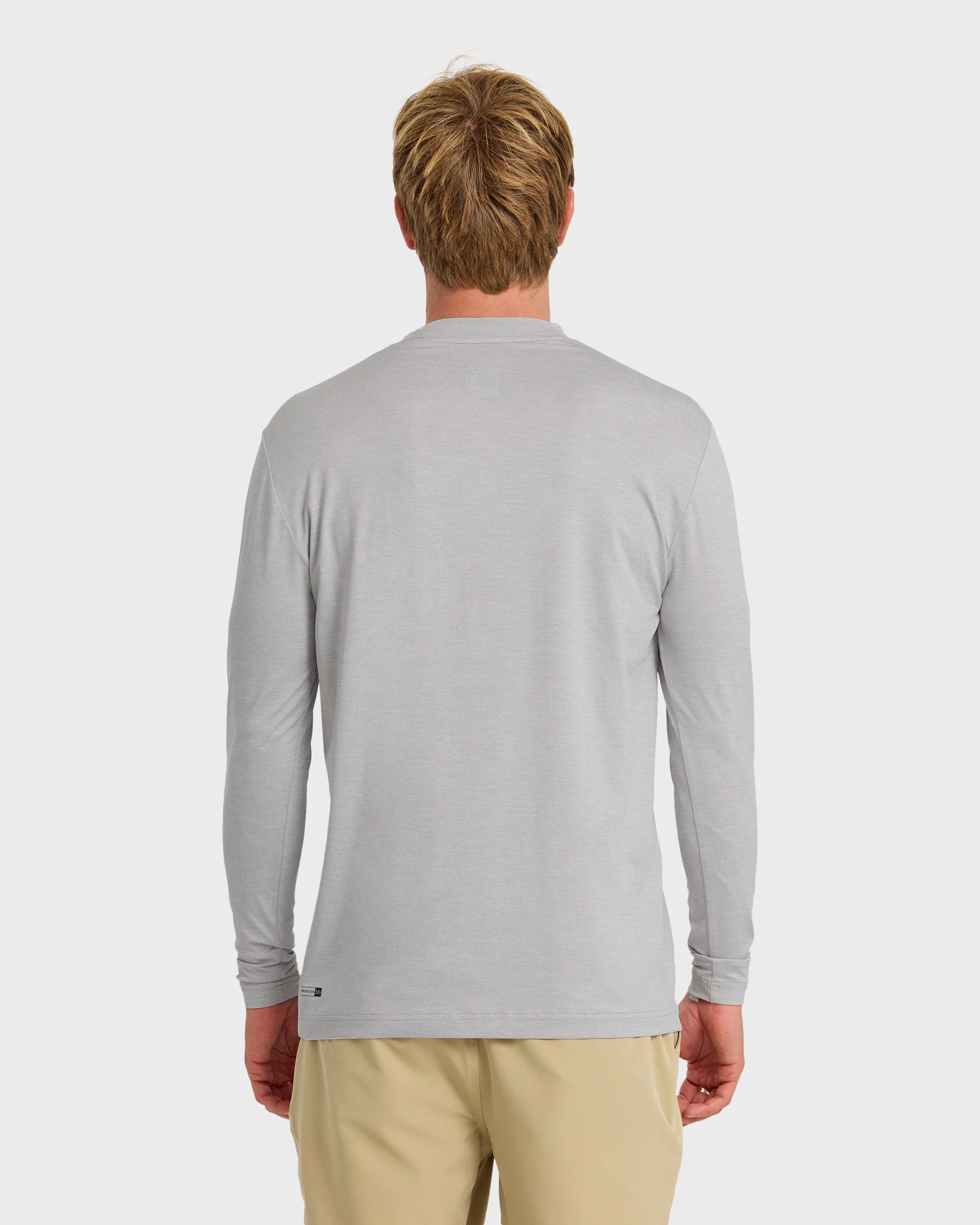 Everyday Long Sleeve Surf Tee - Light Grey Hth 2 Everyday Long Sleeve Surf Tee - Light Grey Hth