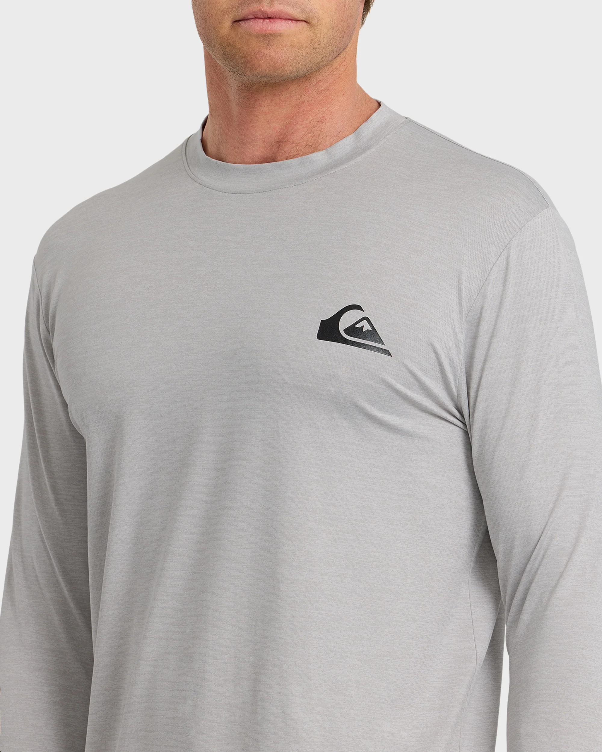 Everyday Long Sleeve Surf Tee - Light Grey Hth 5 Everyday Long Sleeve Surf Tee - Light Grey Hth