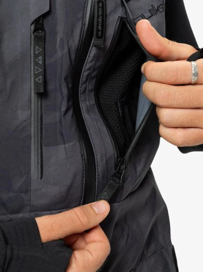 Travis Rice Gore-Tex Pro Bib Snow Pants - Black Piper 3 Travis Rice Gore-Tex Pro Bib Snow Pants - Black Piper