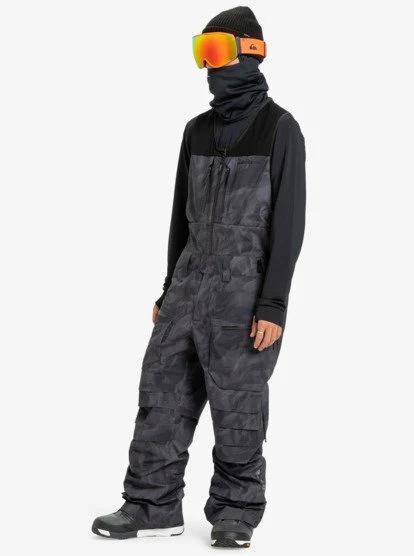 Travis Rice Gore-Tex Pro Bib Snow Pants - Black Piper 6 Travis Rice Gore-Tex Pro Bib Snow Pants - Black Piper