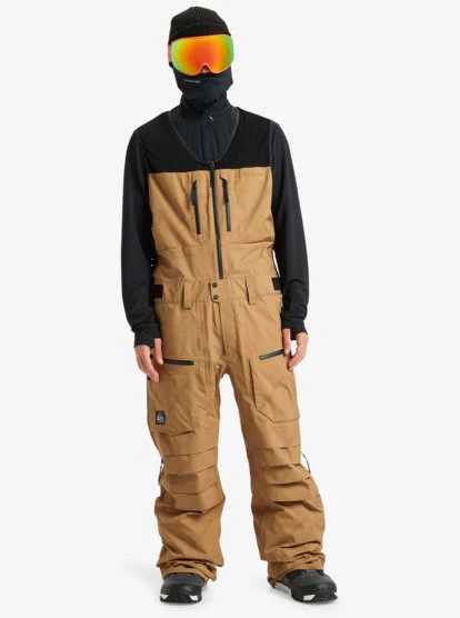Travis Rice Gore-Tex Pro Bib Snow Pants - Bone Brown 2 Travis Rice Gore-Tex Pro Bib Snow Pants - Bone Brown
