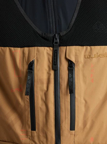 Travis Rice Gore-Tex Pro Bib Snow Pants - Bone Brown 5 Travis Rice Gore-Tex Pro Bib Snow Pants - Bone Brown