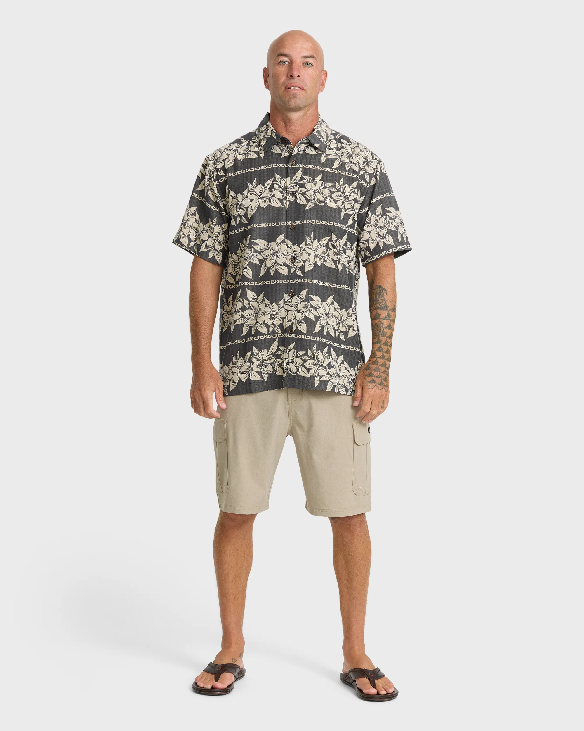 Waterman Horizons Short Sleeve Woven Shirt - Phantom 5 Waterman Horizons Short Sleeve Woven Shirt - Phantom