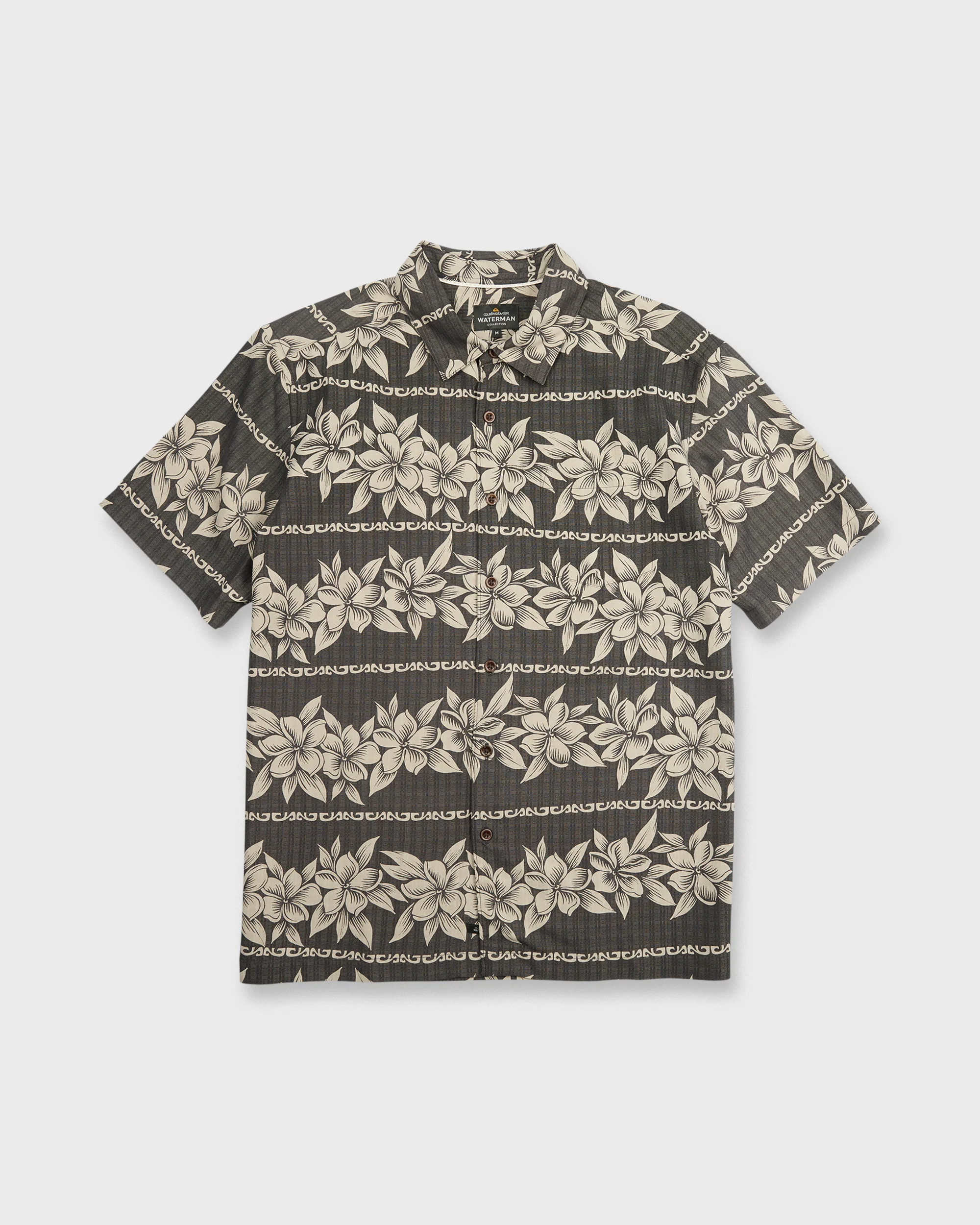 Waterman Horizons Short Sleeve Woven Shirt - Phantom 6 Waterman Horizons Short Sleeve Woven Shirt - Phantom